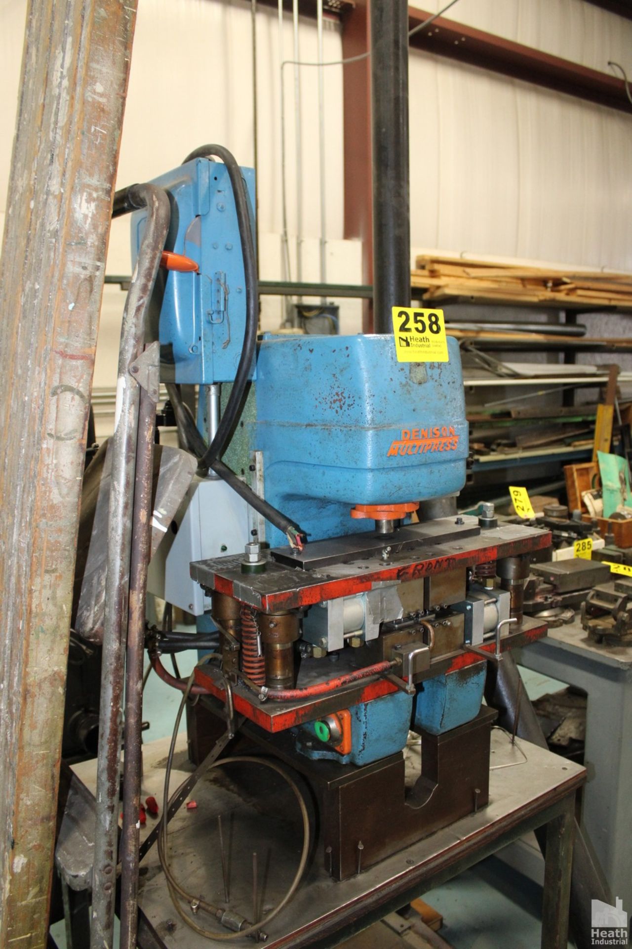 DENISON MULTIPRESS HYDRAULIC PRESS WITH STAND