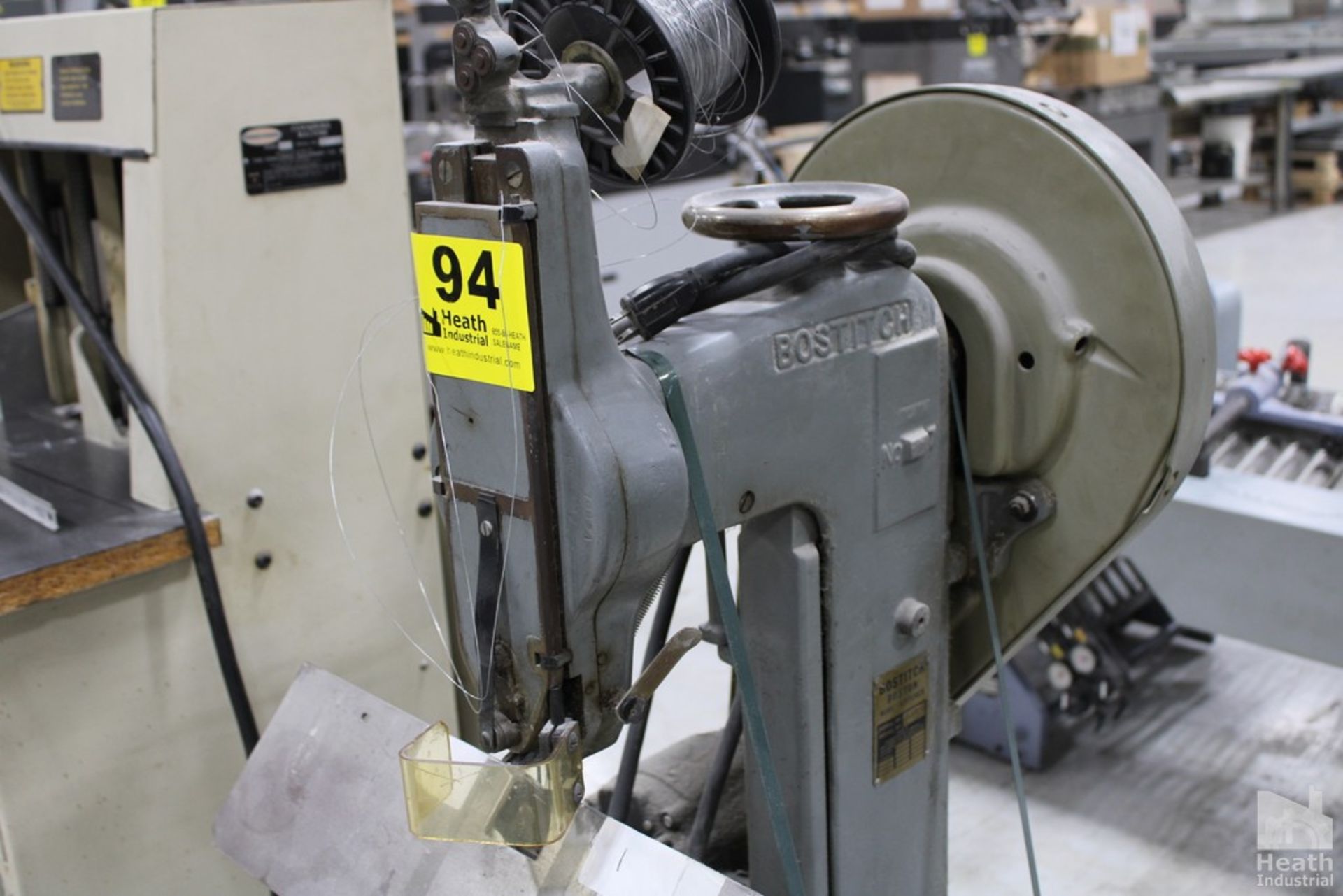 BOSTITCH MODEL 7 WIRE STITCHER S/N 777106 - Image 2 of 5