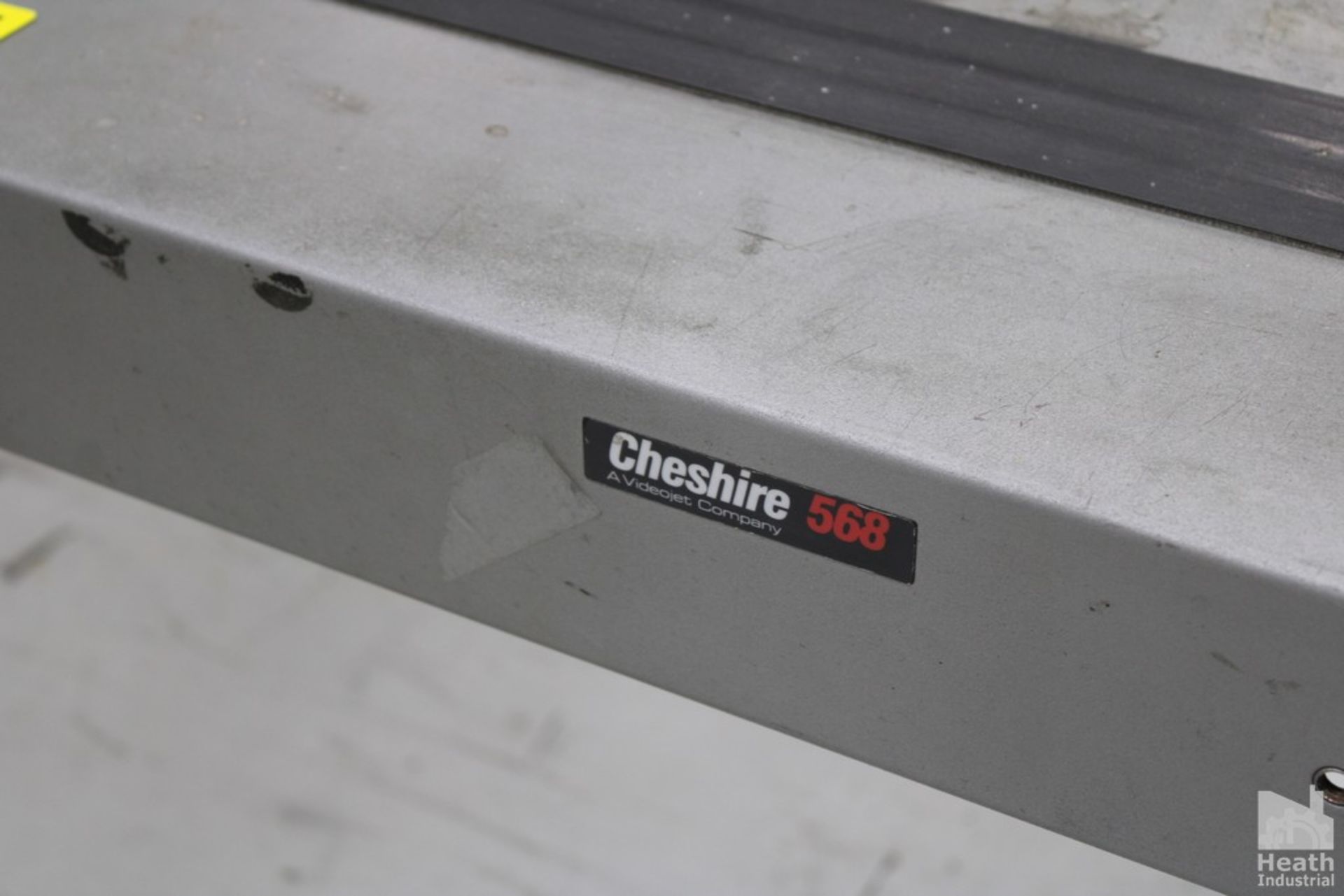 CHESHIRE MODEL 568 VIDEO JET 985680-62 S/N-04FL CONVEYOR - Image 2 of 5