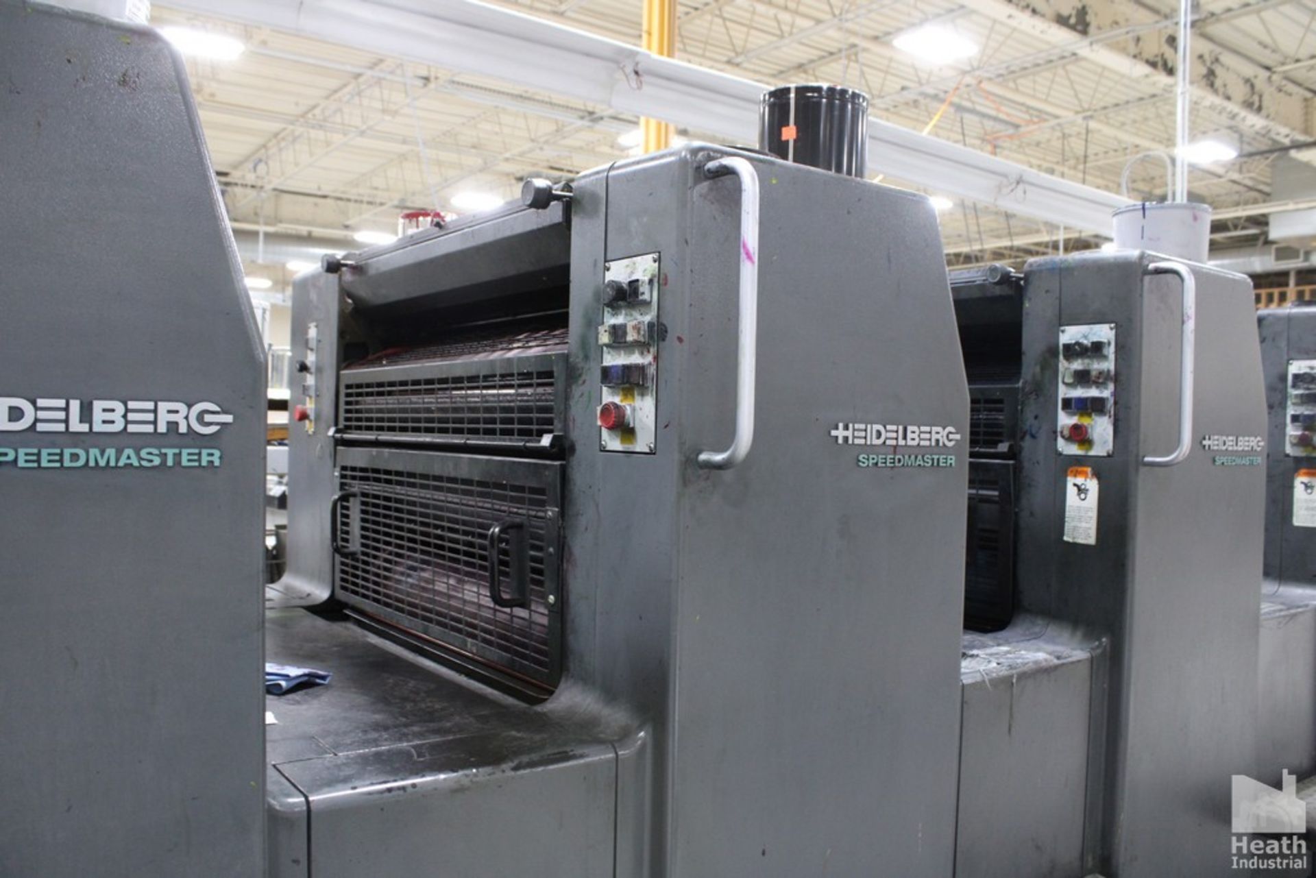 HEIDELBERG 28-3/8"X40" 6 COLOR MODEL SM 74+6-P3-L SPEEDMASTER SHEET FED PRINTING PRESS WITH ROYSE - Image 15 of 35