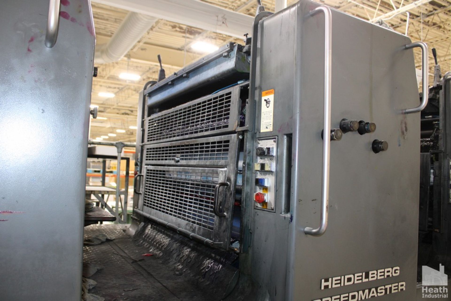 HEIDELBERG 28-3/8"X40" 6 COLOR MODEL 102 SP+L SPEEDMASTER SHEET FED PRINTING PRESS WITH ROYSE - Image 10 of 32