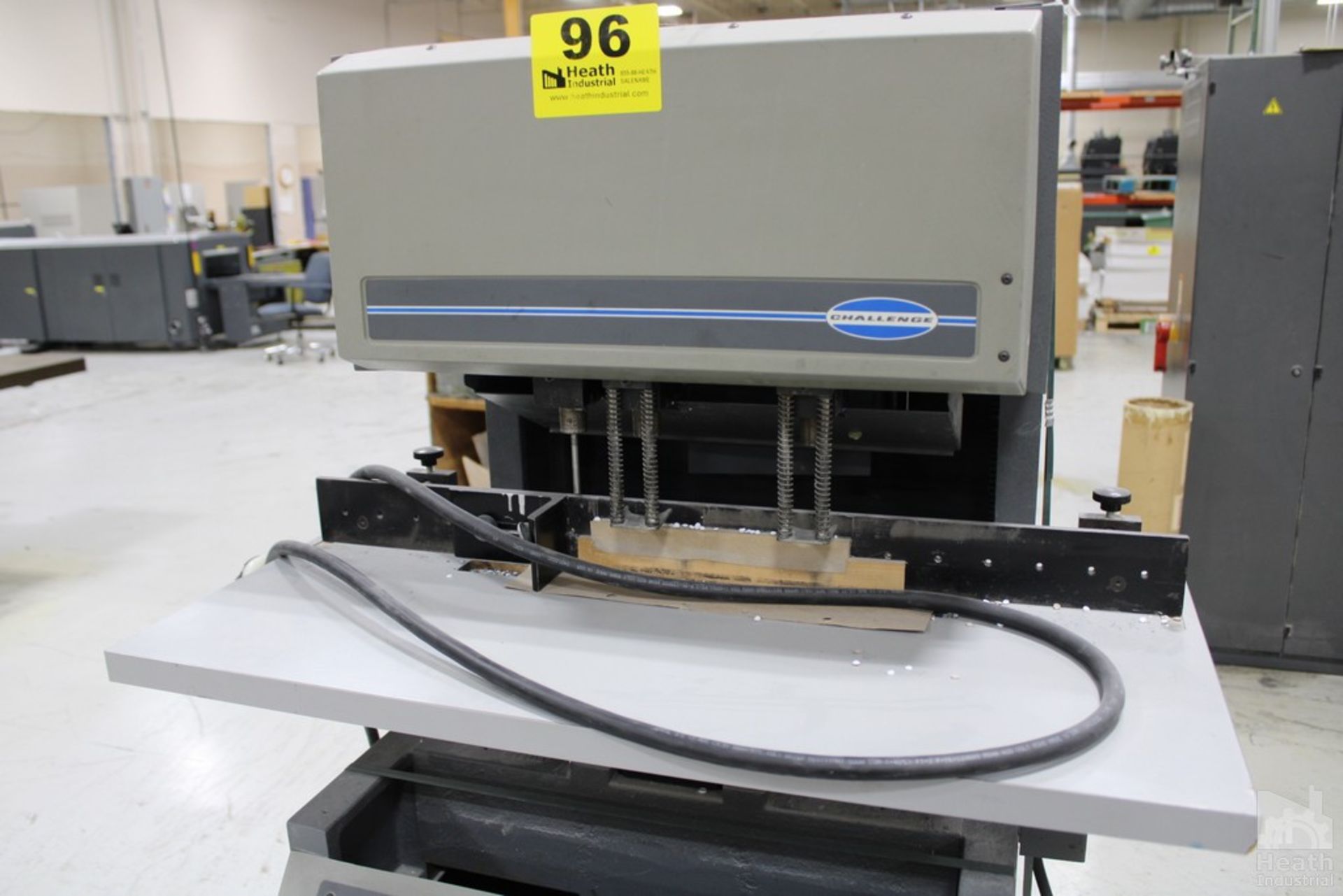 CHALLENGE MODEL MS5 MULTIPLE SPINDLE PAPER DRILL S/N 935001 - Image 2 of 4