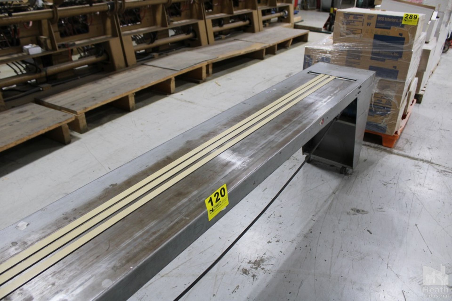 KIRK RUDY MODEL 314-12 N/A PORTABLE BELT CONVEYOR - Image 3 of 4