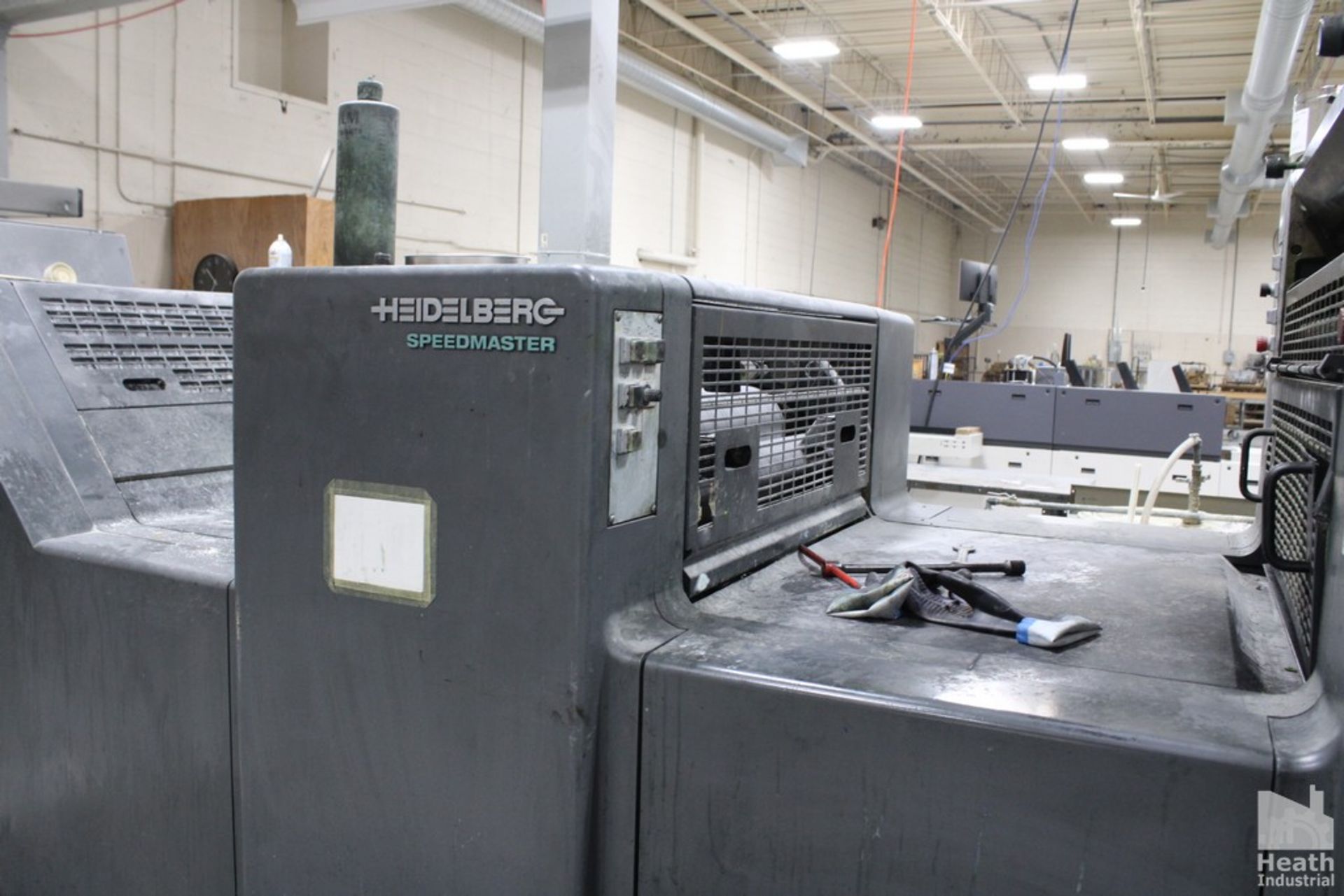 HEIDELBERG 28-3/8"X40" 6 COLOR MODEL SM 74+6-P3-L SPEEDMASTER SHEET FED PRINTING PRESS WITH ROYSE - Image 16 of 35