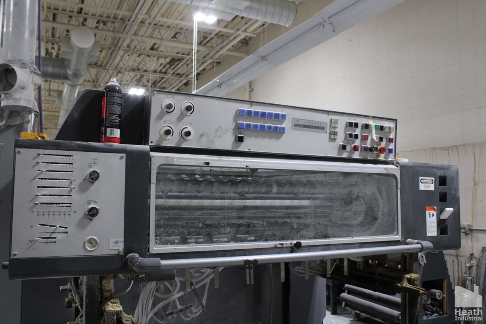 HEIDELBERG 28-3/8"X40" 6 COLOR MODEL 102 SP+L SPEEDMASTER SHEET FED PRINTING PRESS WITH ROYSE - Image 20 of 32