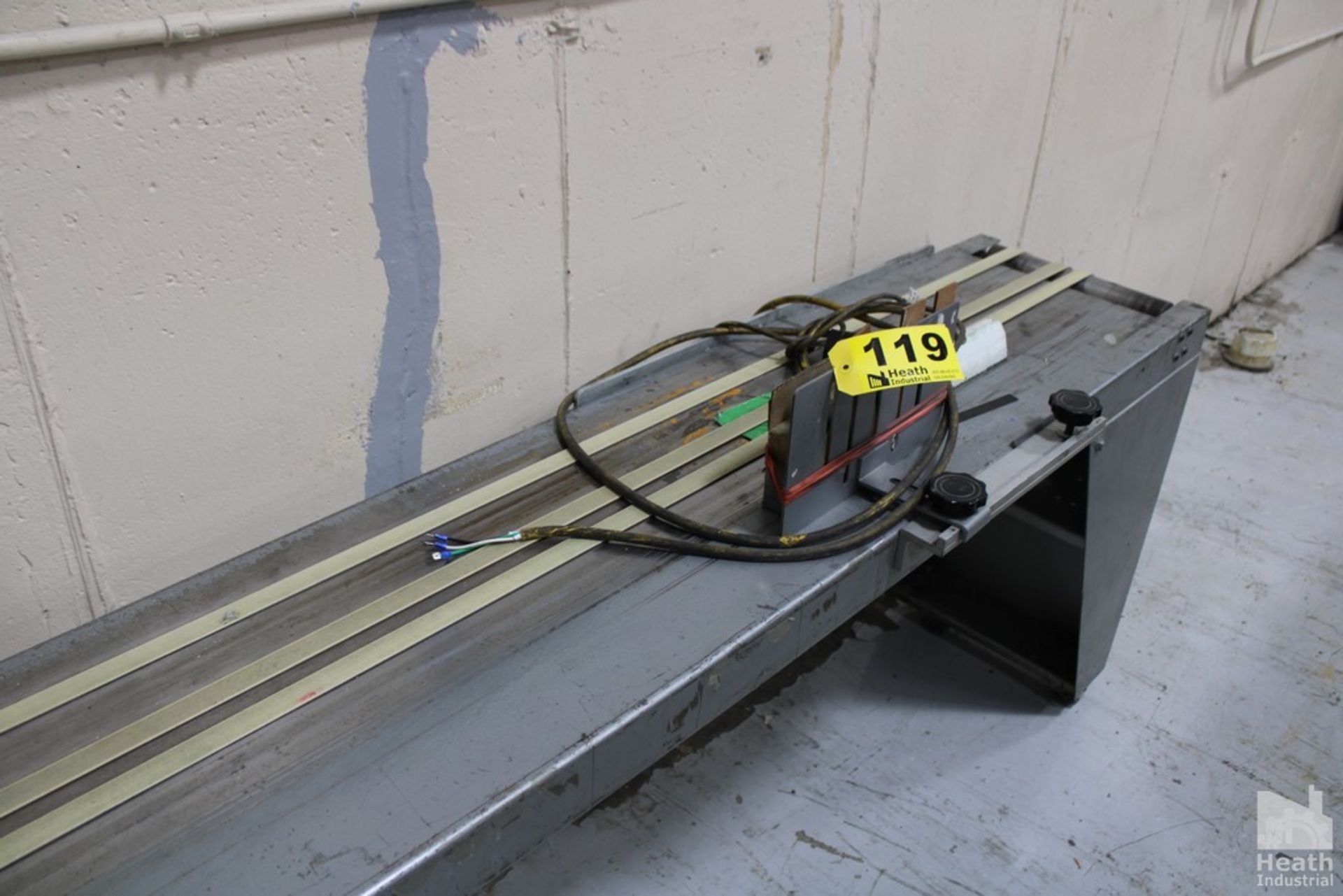 KIRK RUDY MODEL 314-12 S/N 700806 PORTABLE BELT CONVEYOR - Image 3 of 3