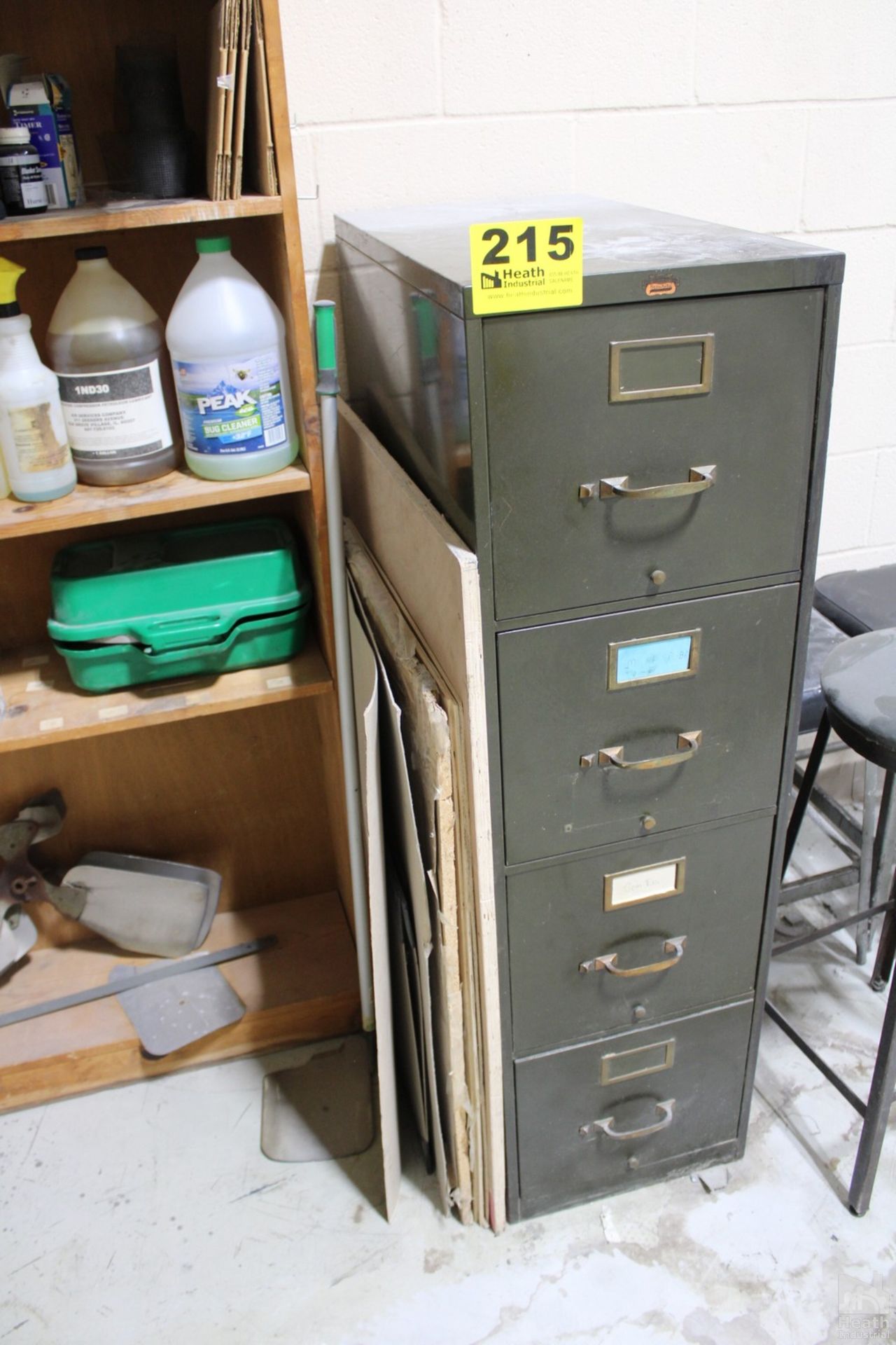 FOUR DRAWER STEEL FILE CABINET