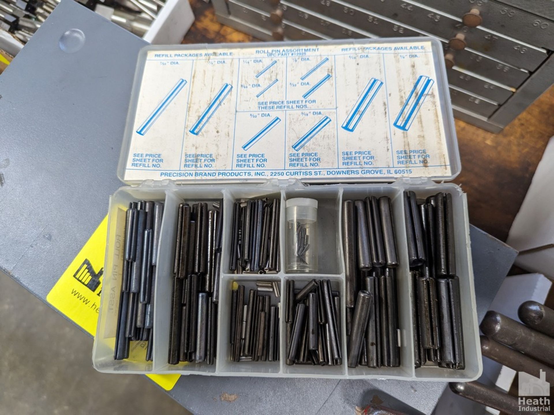 (4) ASSORTED SETS ROLLS PINS, SPRING PINS AND SET SCREWS - Image 2 of 5