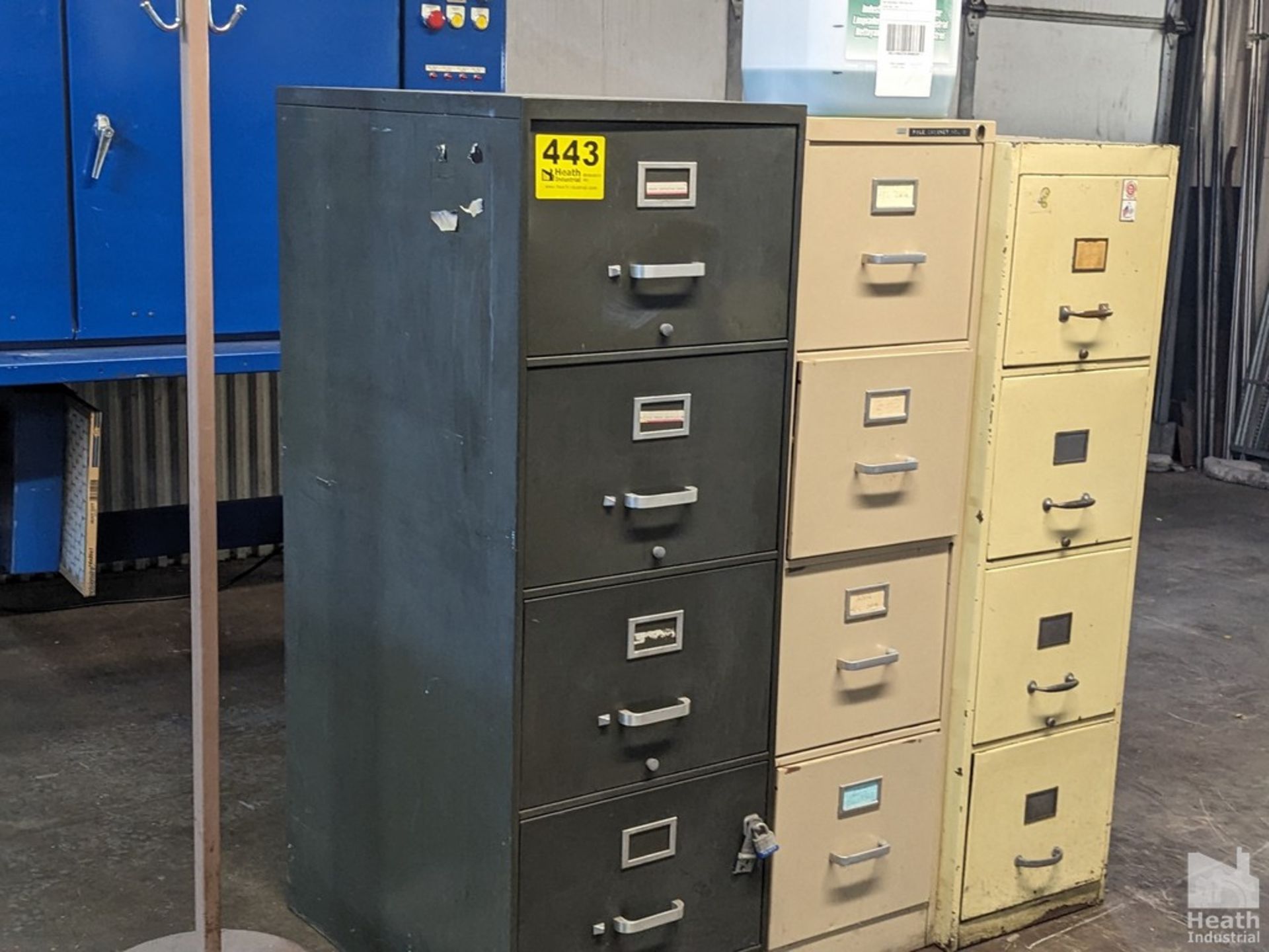 (3) ASSORTED STEEL FILE CABINETS