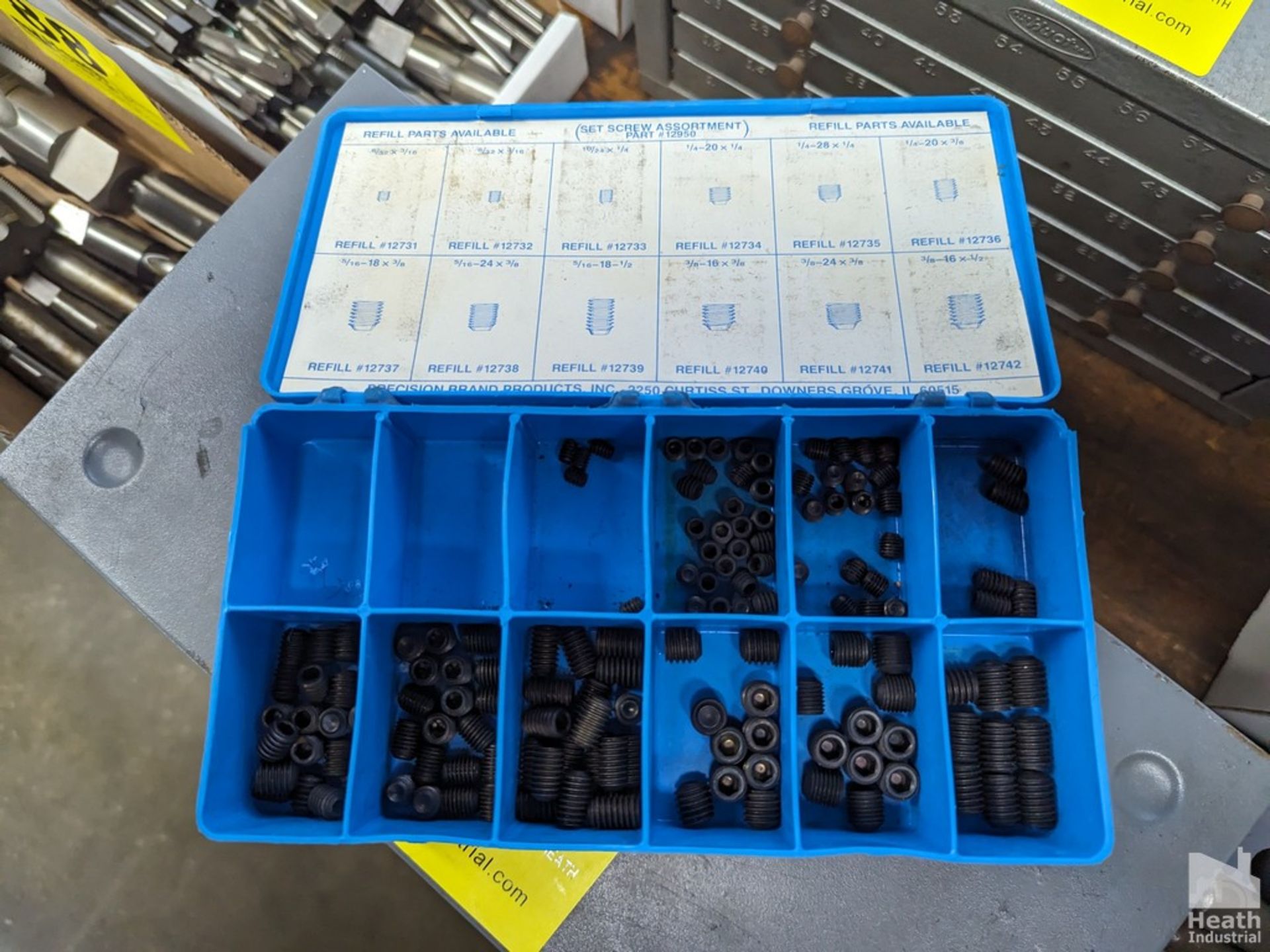 (4) ASSORTED SETS ROLLS PINS, SPRING PINS AND SET SCREWS - Image 3 of 5