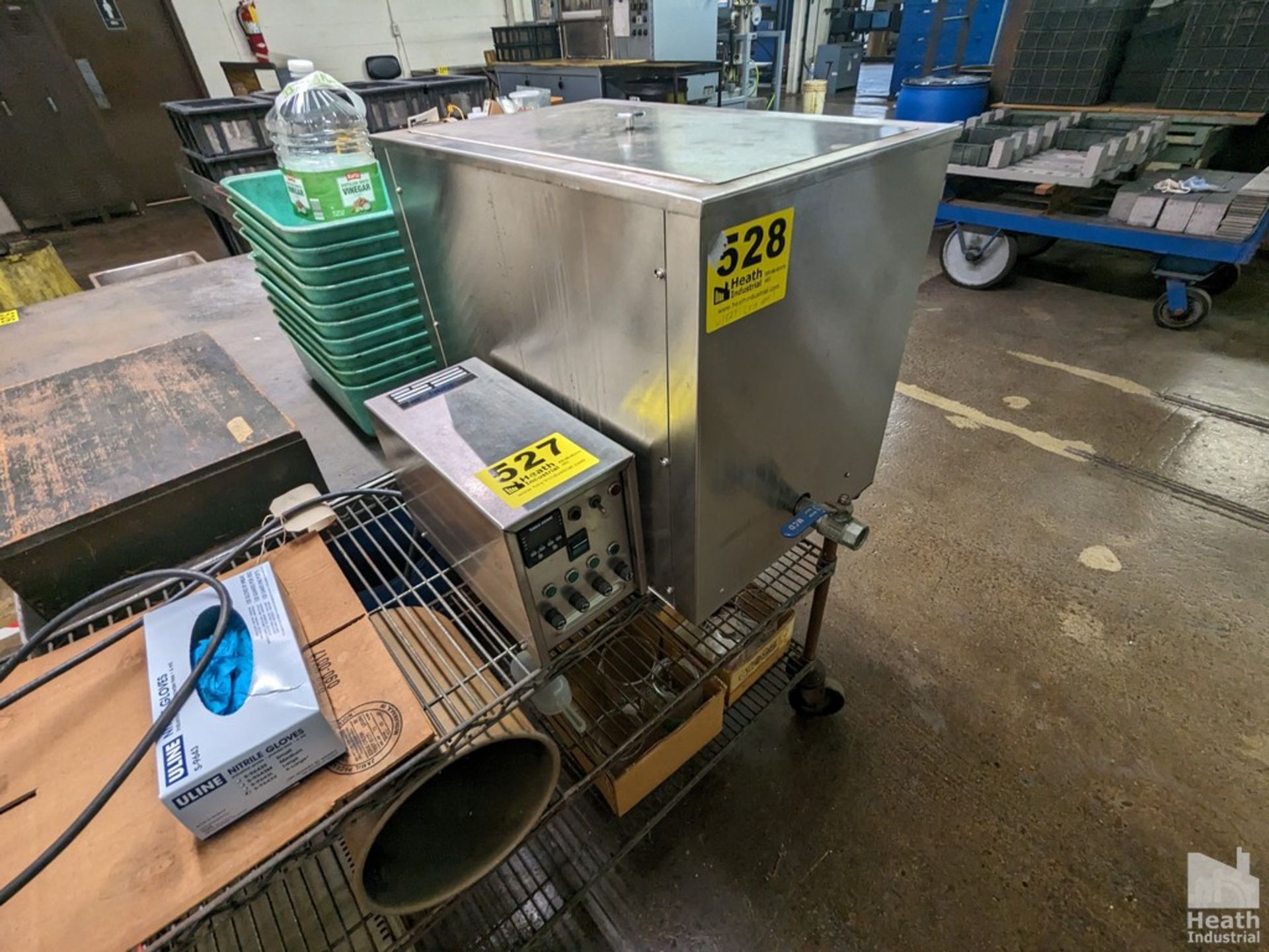 Zenith Window Cleaner ZENITH MODEL 120 ULTRASONIC CLEANER WITH CONTROL S/N 7136