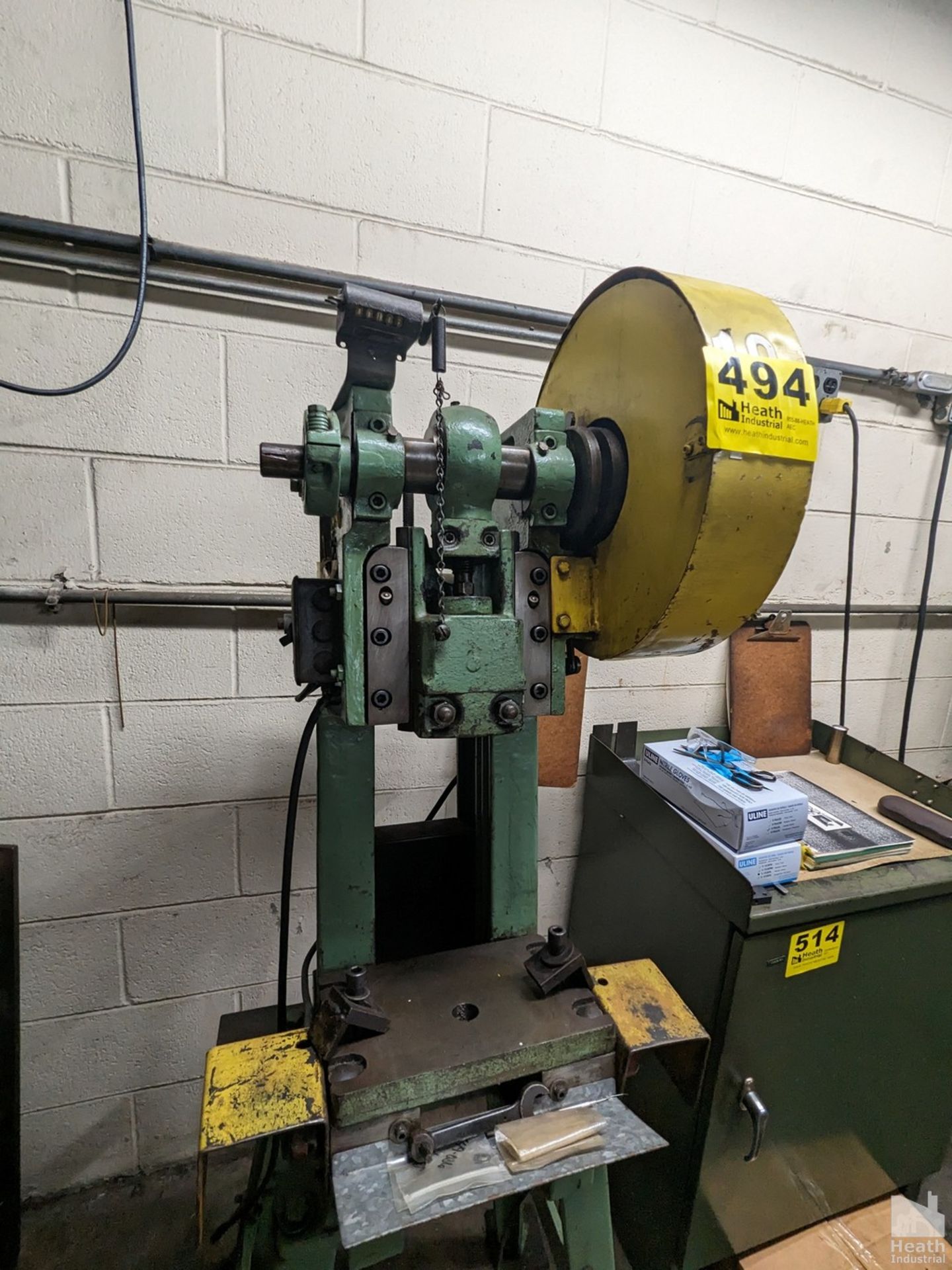 KENCO MODEL 5 NL PRESS S/N SNL2071-558 1-1/4" STROKE - Image 2 of 3