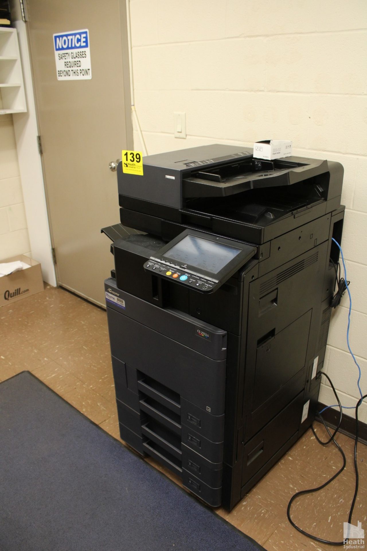 COPYSTAR MODEL CS2552CI COLOR COPIER WITH FOUR DRAWERS, 261,023 IMAGE COUNT - Image 3 of 4