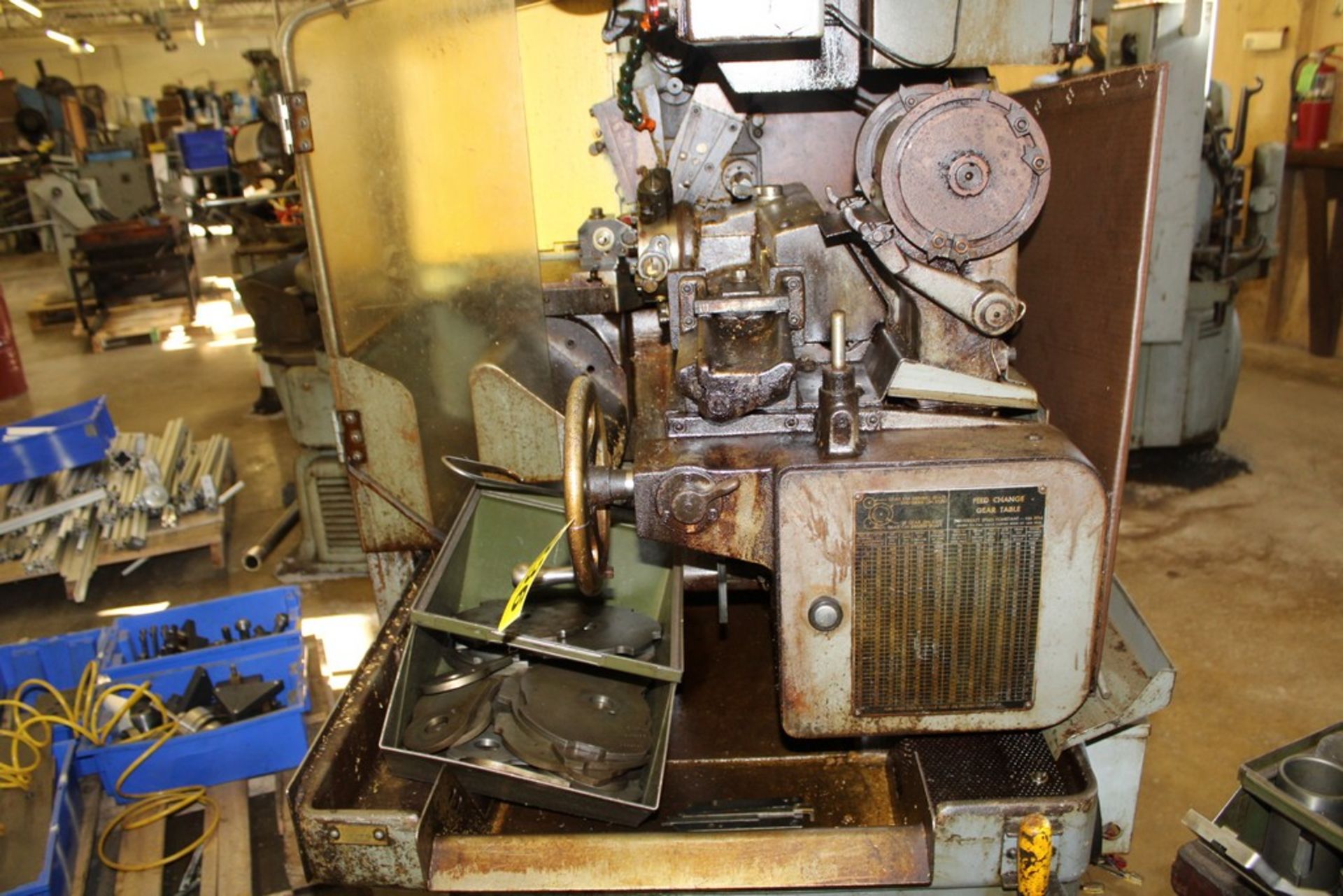 BROWN & SHARPE NO. 2 1-5/8" 4-SPEED AUTOMATIC SCREW MACHINE, S/N 542-2-6217, WITH VERTICAL SLIDE - Image 3 of 6