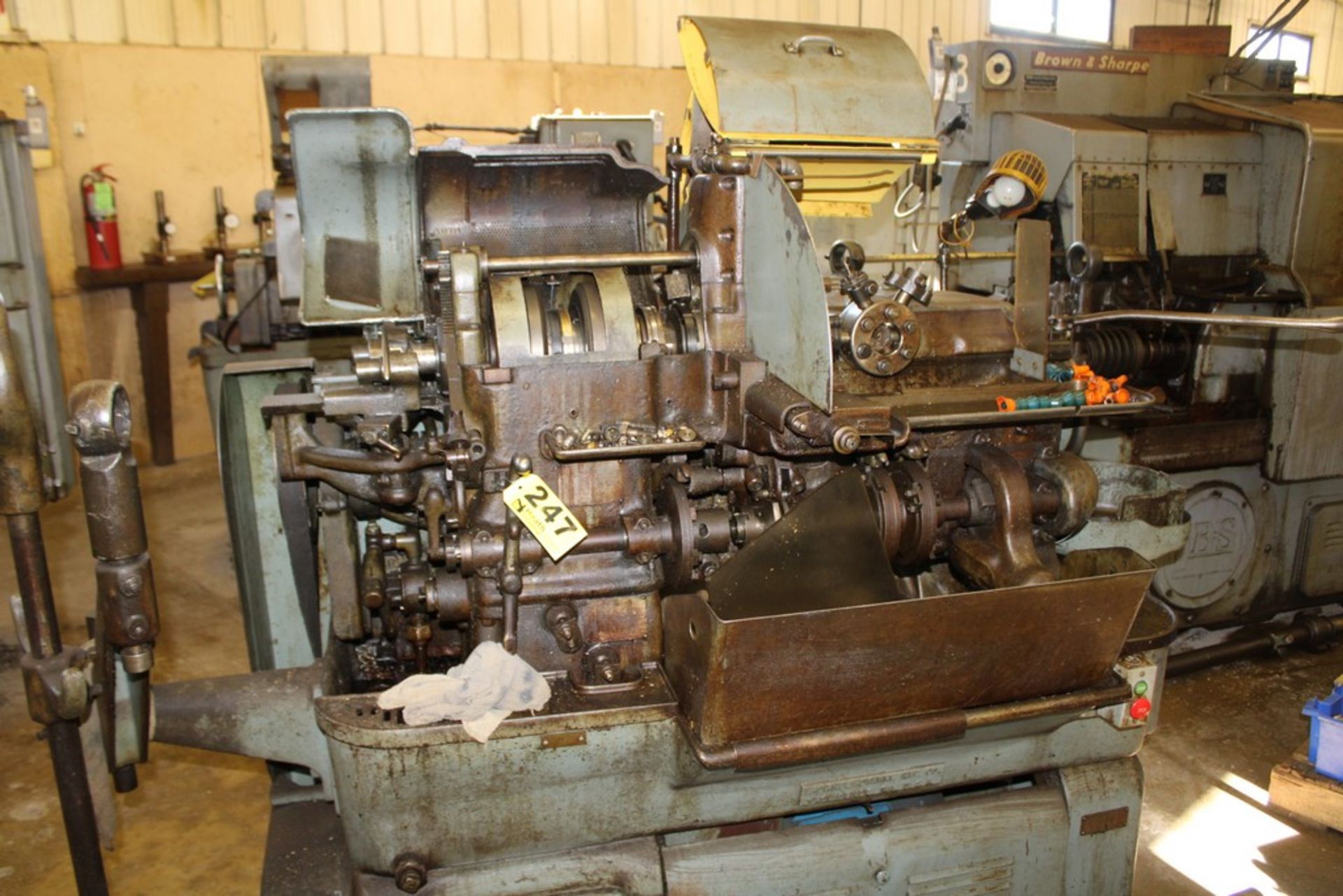 BROWN & SHARPE 1-1/2" NO. 2G AUTOMATIC SCREW MACHINE, S/N 12688, WITH VERTICAL SLIDE