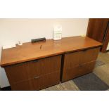 (2) TWO DRAWER FILE CABINETS