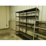 STEEL SHELVING UNIT - 72" X 18" X 36"