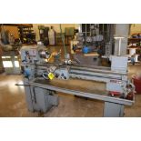 CLAUSING 12"X36" MODEL 5914 TOOLROOM LATHE, S/N 501411, 2,000 RPM SPINDLE, WITH 3-JAW CHUCK, INCH