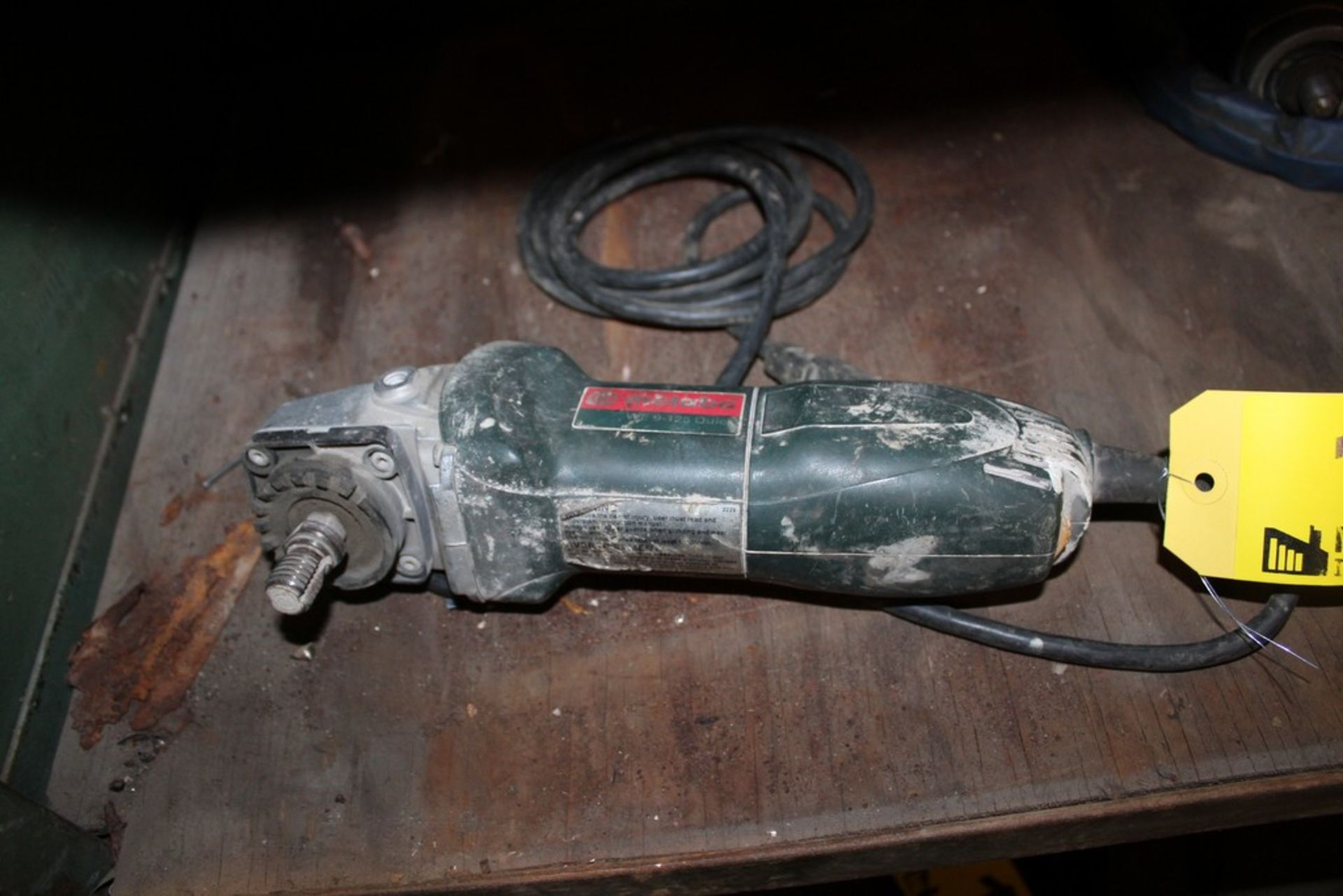 METABO WE9-125, 4-1/2" RIGHT ANGLE GRINDER