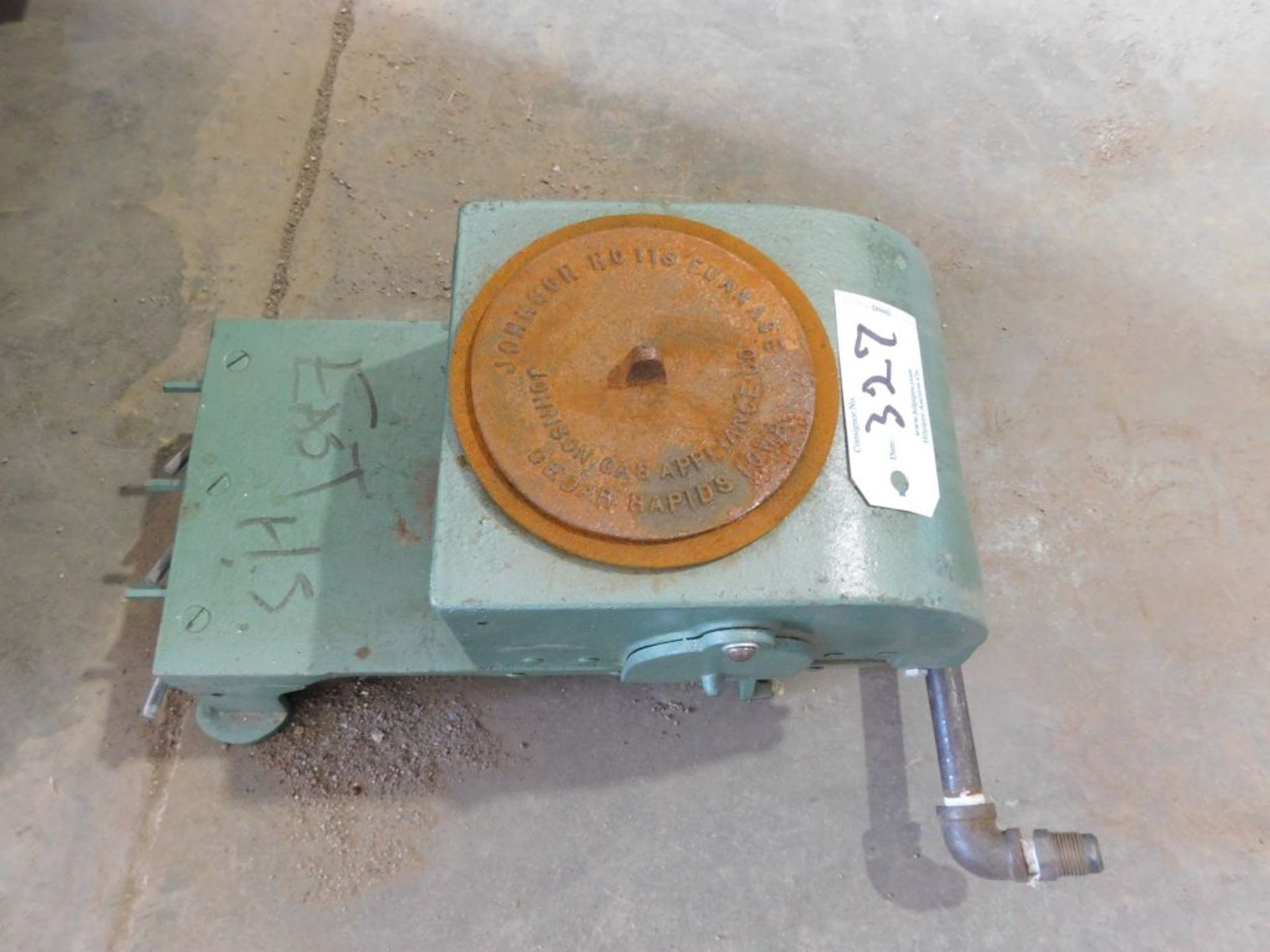 Johnson No. 118 solder iron furnance. - Image 2 of 3