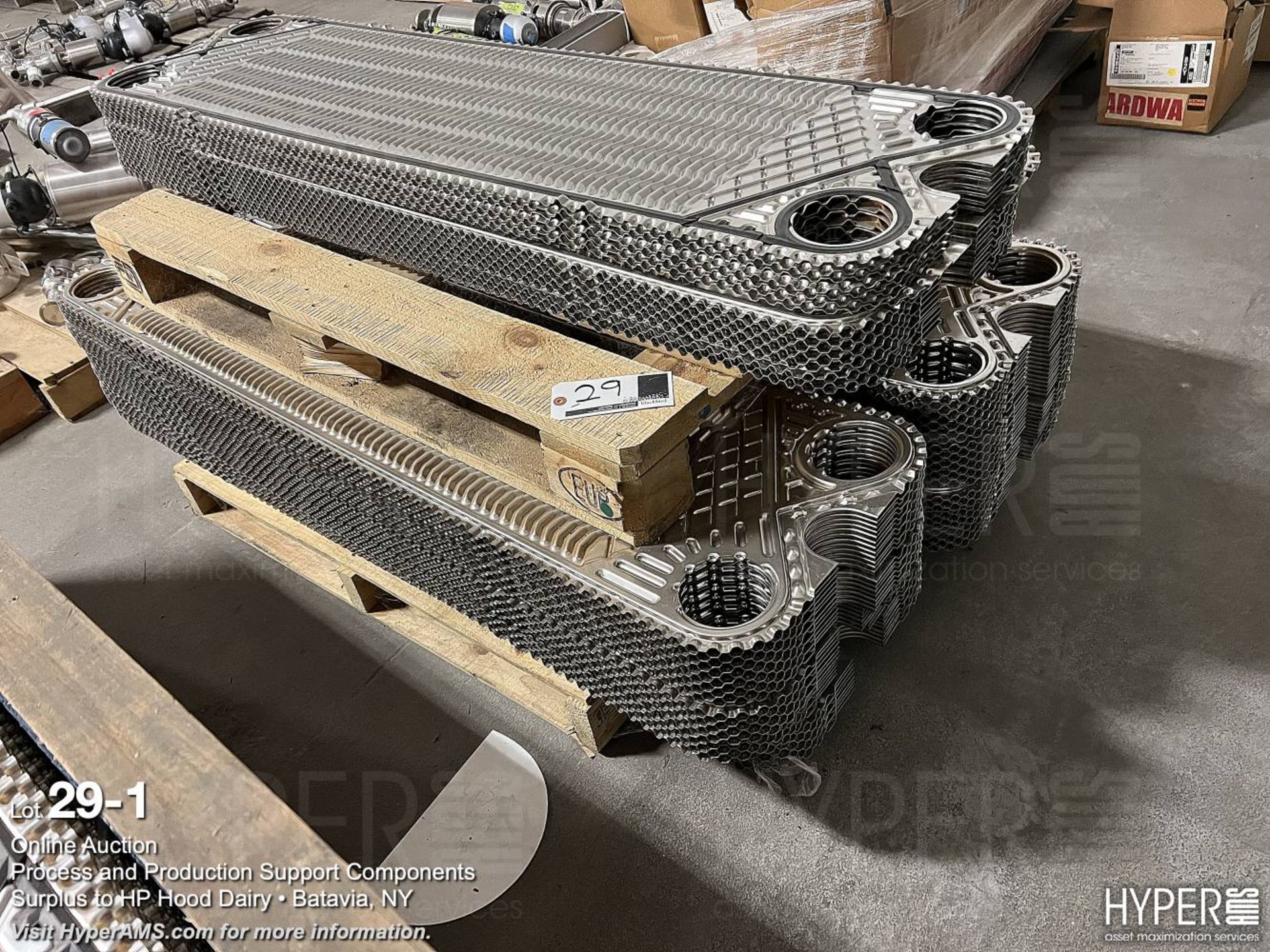 AGC heat exchanger plates