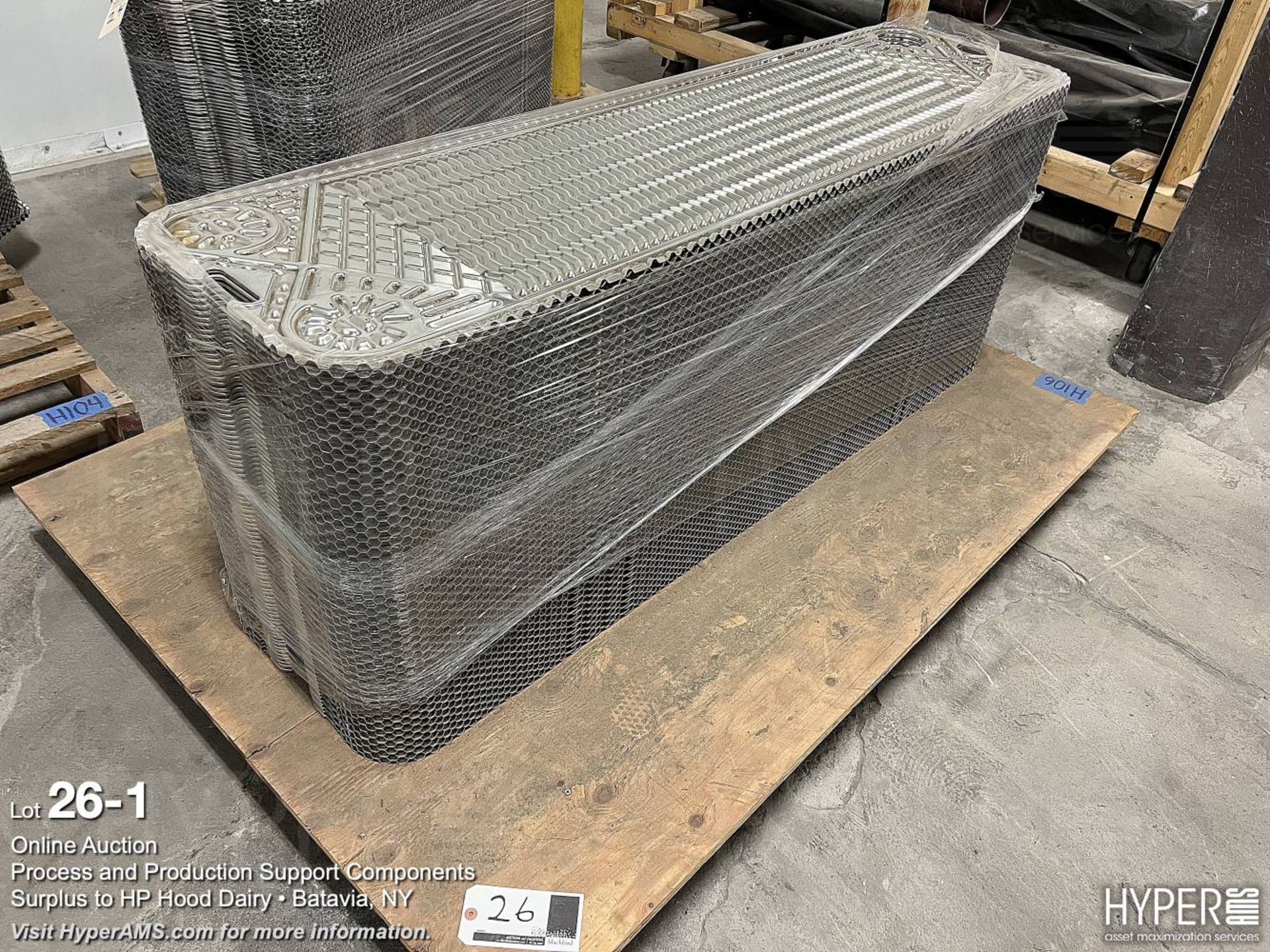 AGC heat exchanger plates