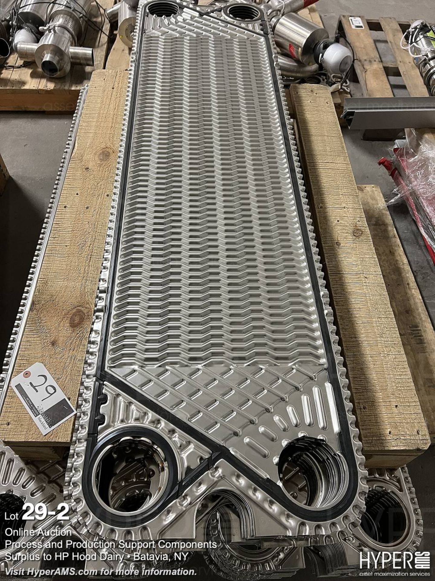 AGC heat exchanger plates - Image 2 of 2