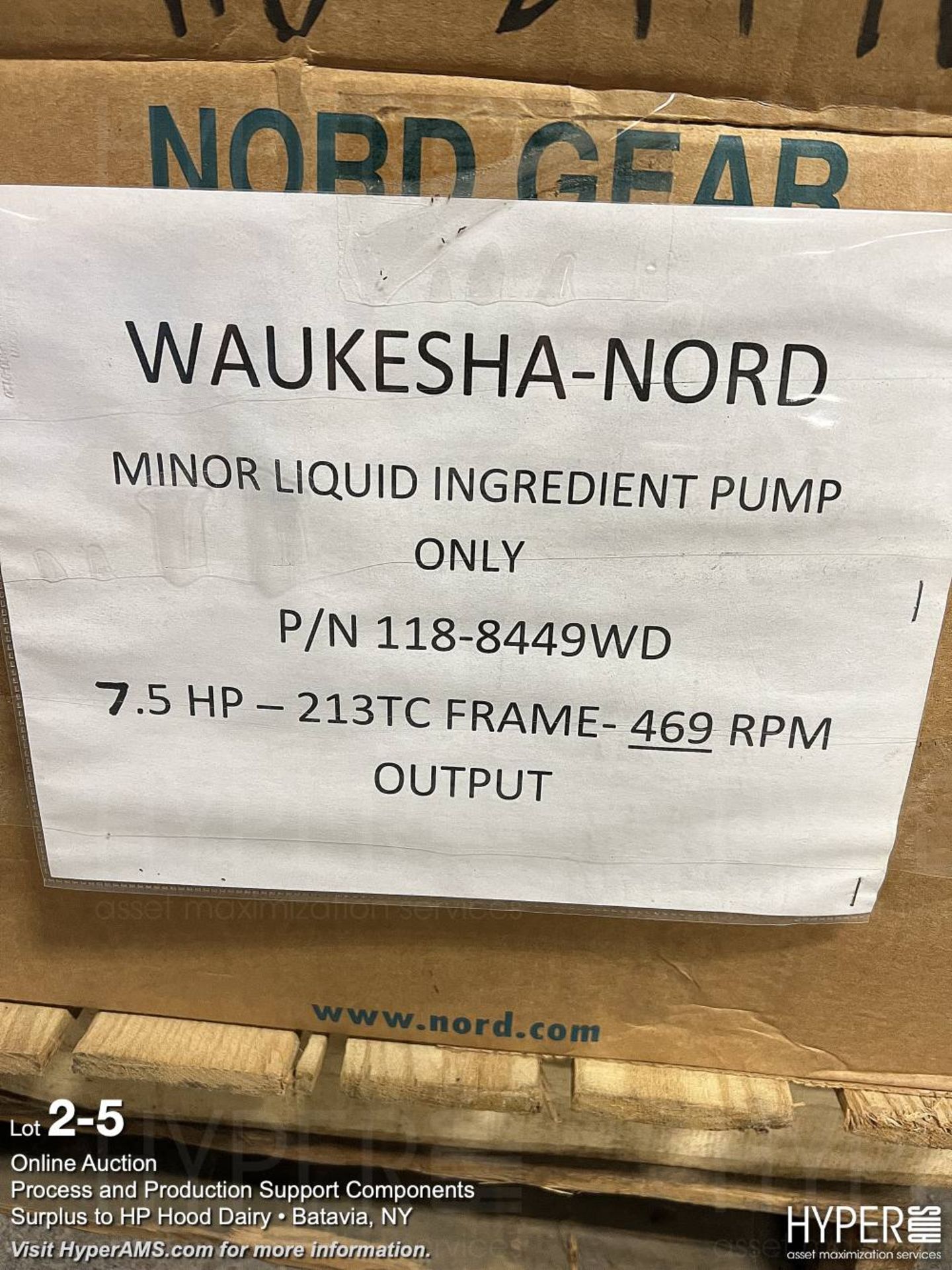 Waukesha ingredient pump - Image 5 of 5