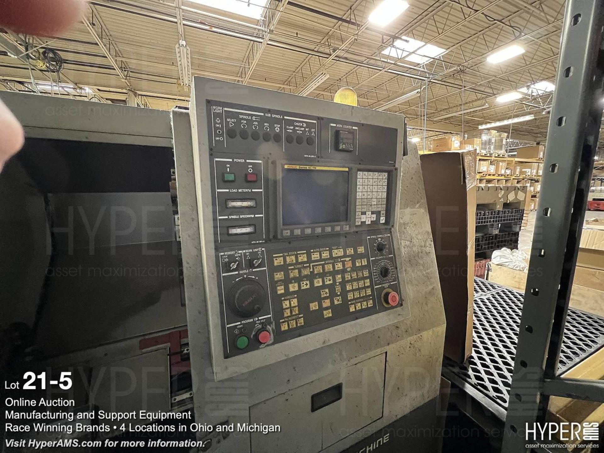 Hyundai Kia SKT21 CNC lathe - Image 5 of 9