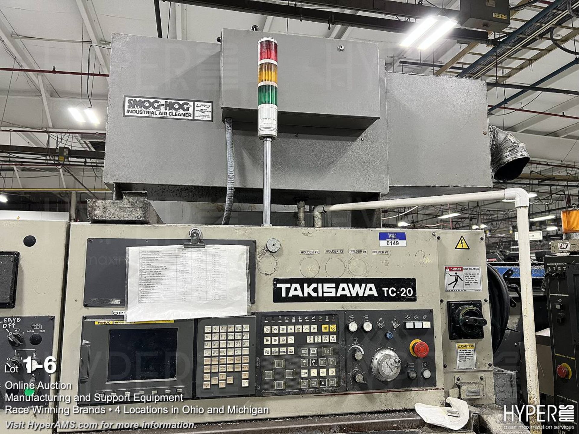 Takisawa TC-20 CNC Lathe - Image 6 of 7