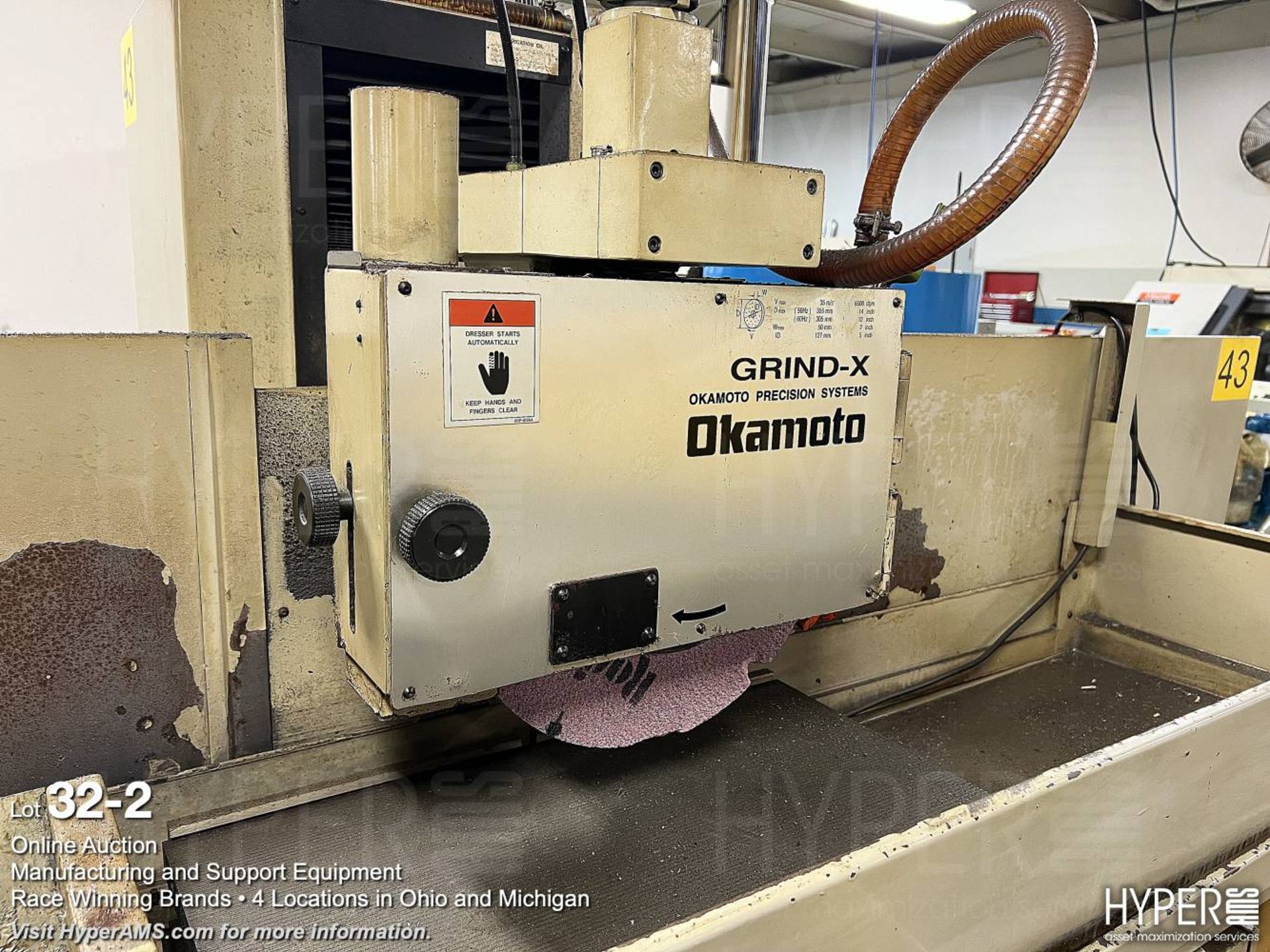 Okamoto ACC12-24DX Grind-X surface grinder - Image 2 of 11