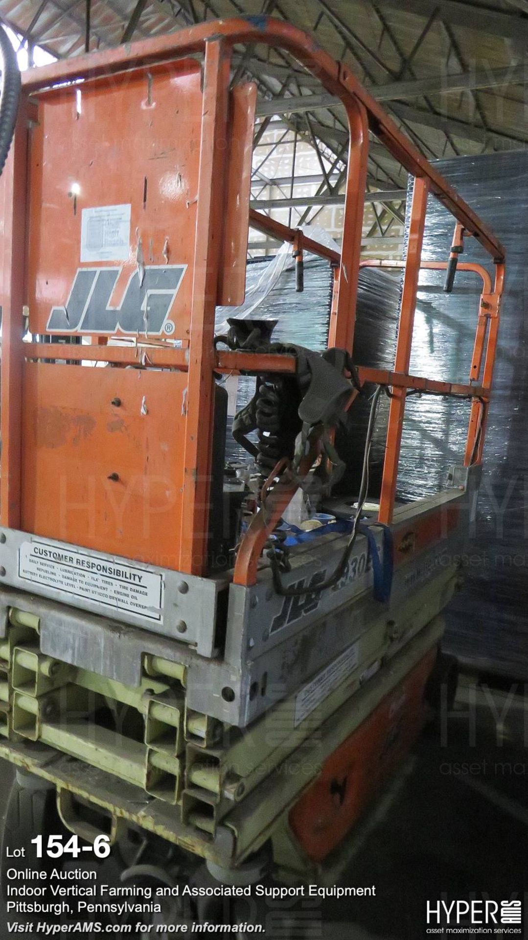 JLG 1930ES electric scissor lift - Image 3 of 7