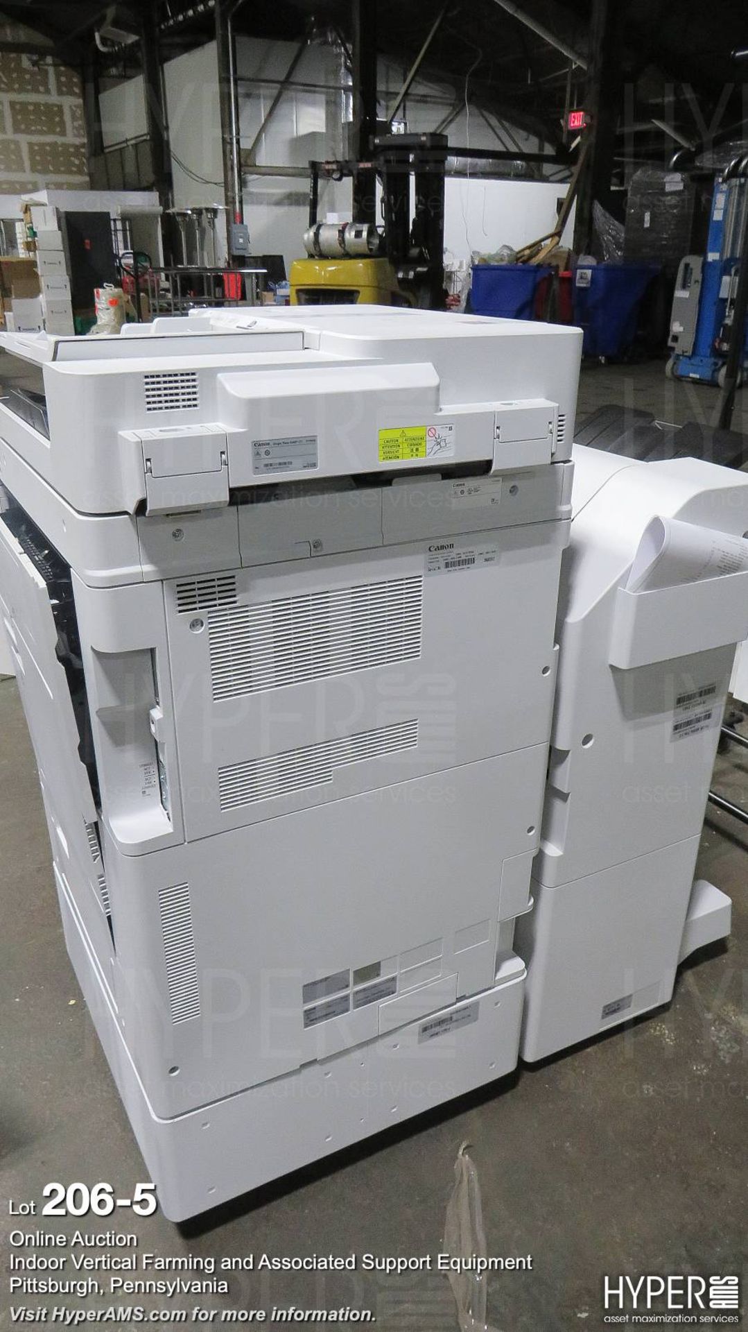 Canon Imagerunner advance DX color copier - Image 5 of 7