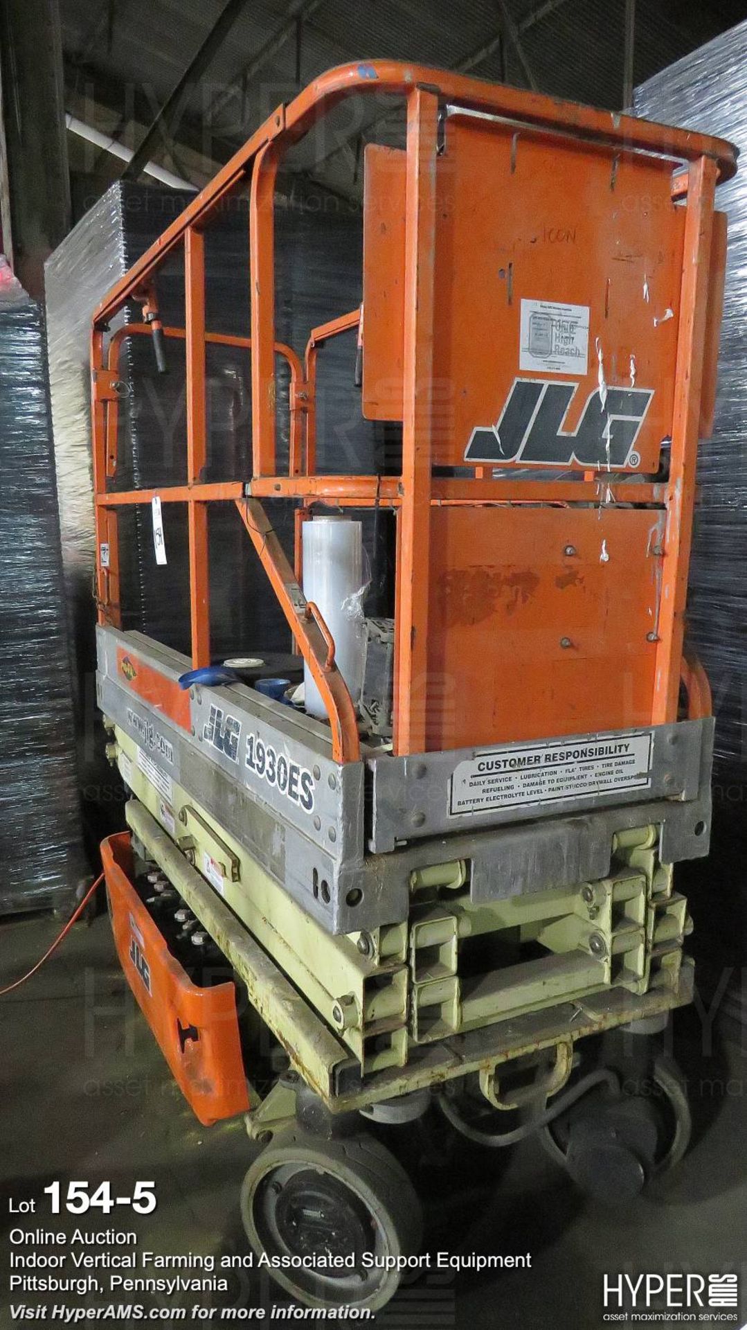 JLG 1930ES electric scissor lift - Image 2 of 7