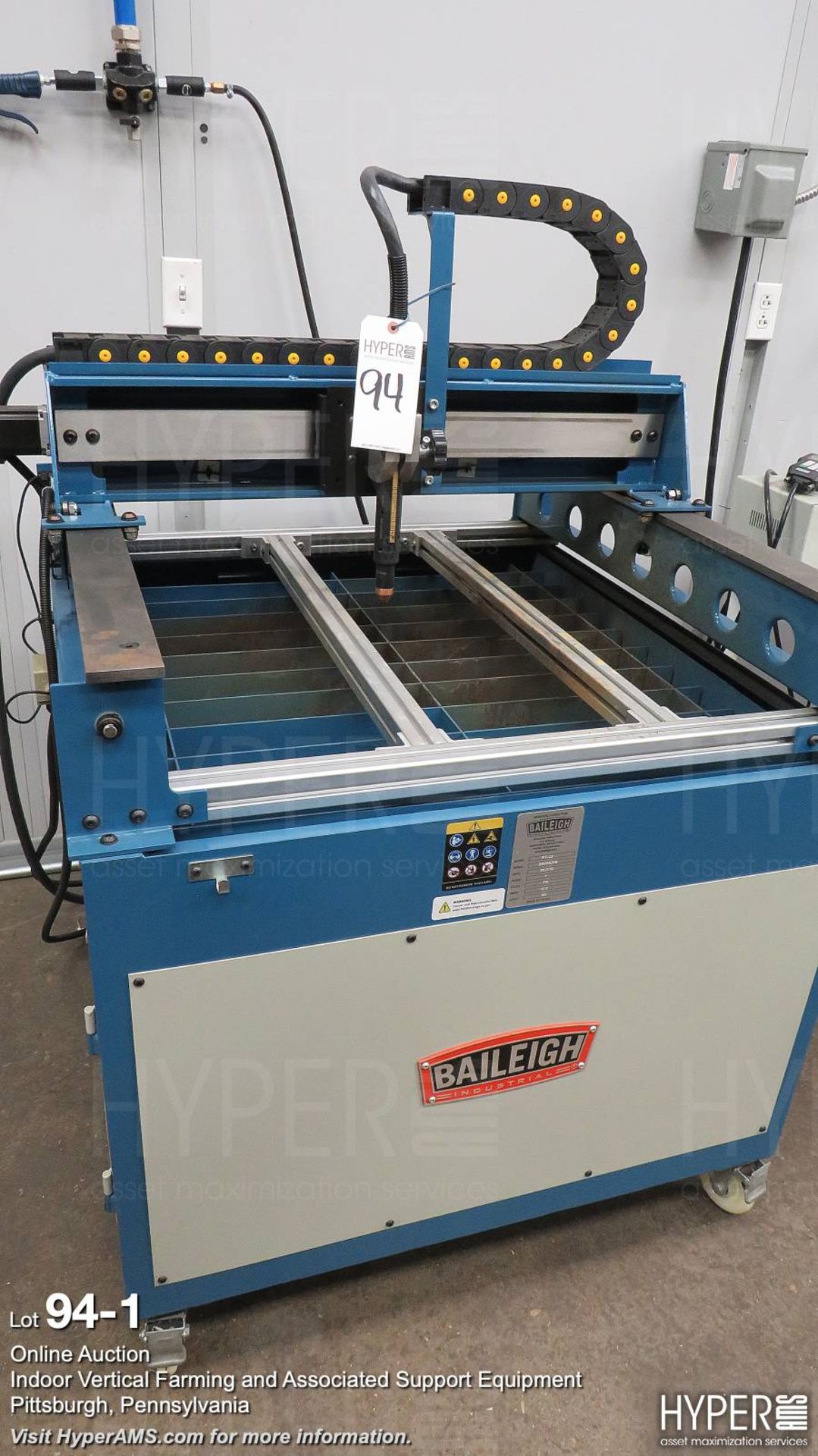 Baileigh PT-22 CNC plasma cutting table