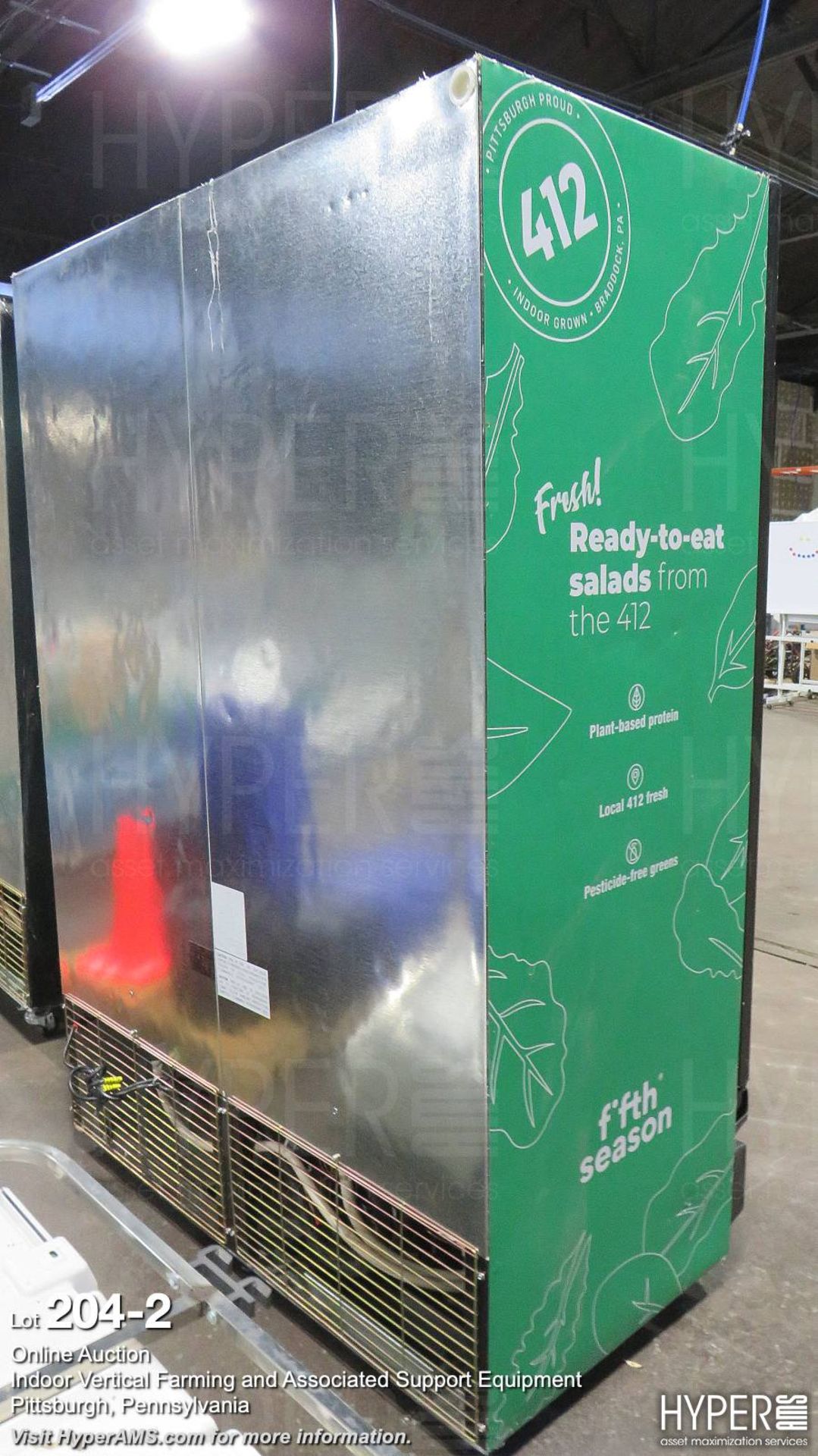 Imbera double glass door refrigerator - Image 2 of 3