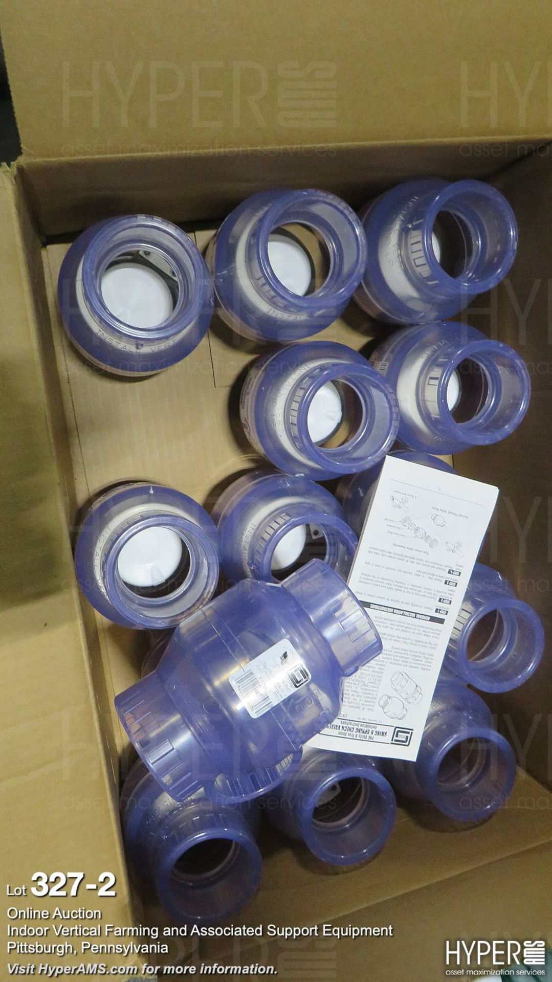 (lot) check valves, PVC fittings - Image 2 of 5