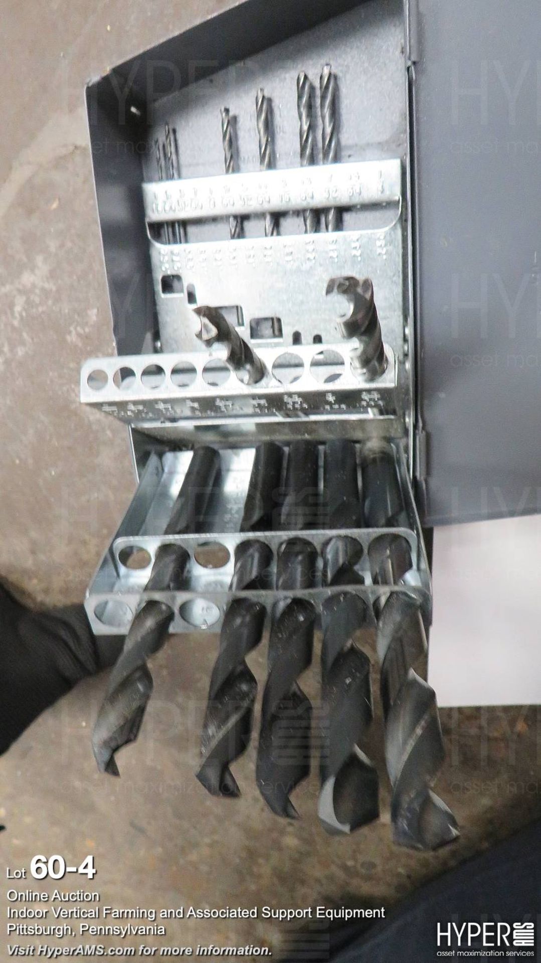 tray of assorted drill bits. - Image 3 of 3