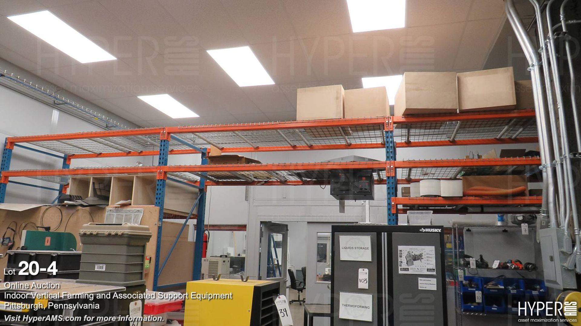 (3) sections pallet racking - Image 3 of 5