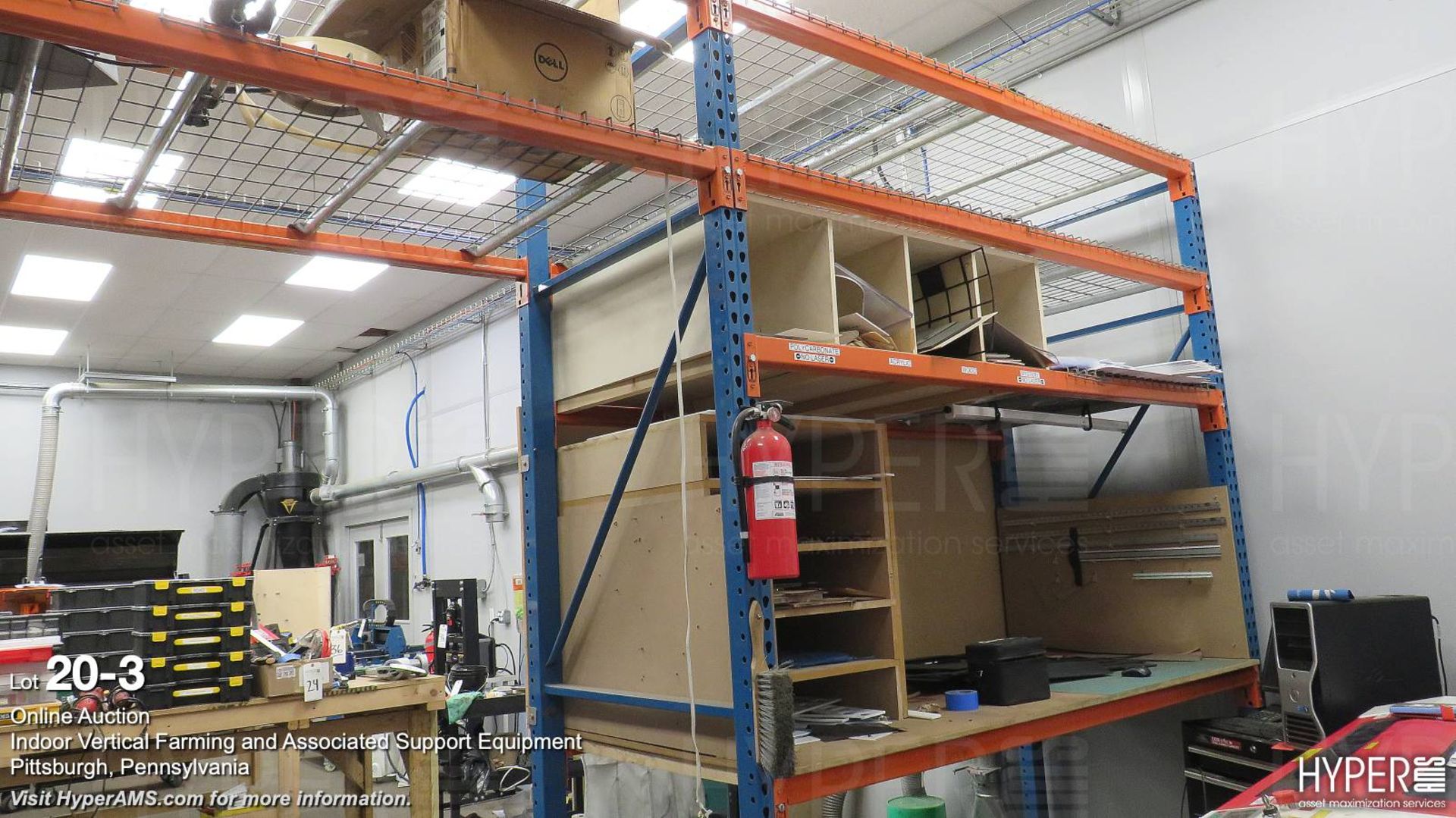 (3) sections pallet racking - Image 2 of 5