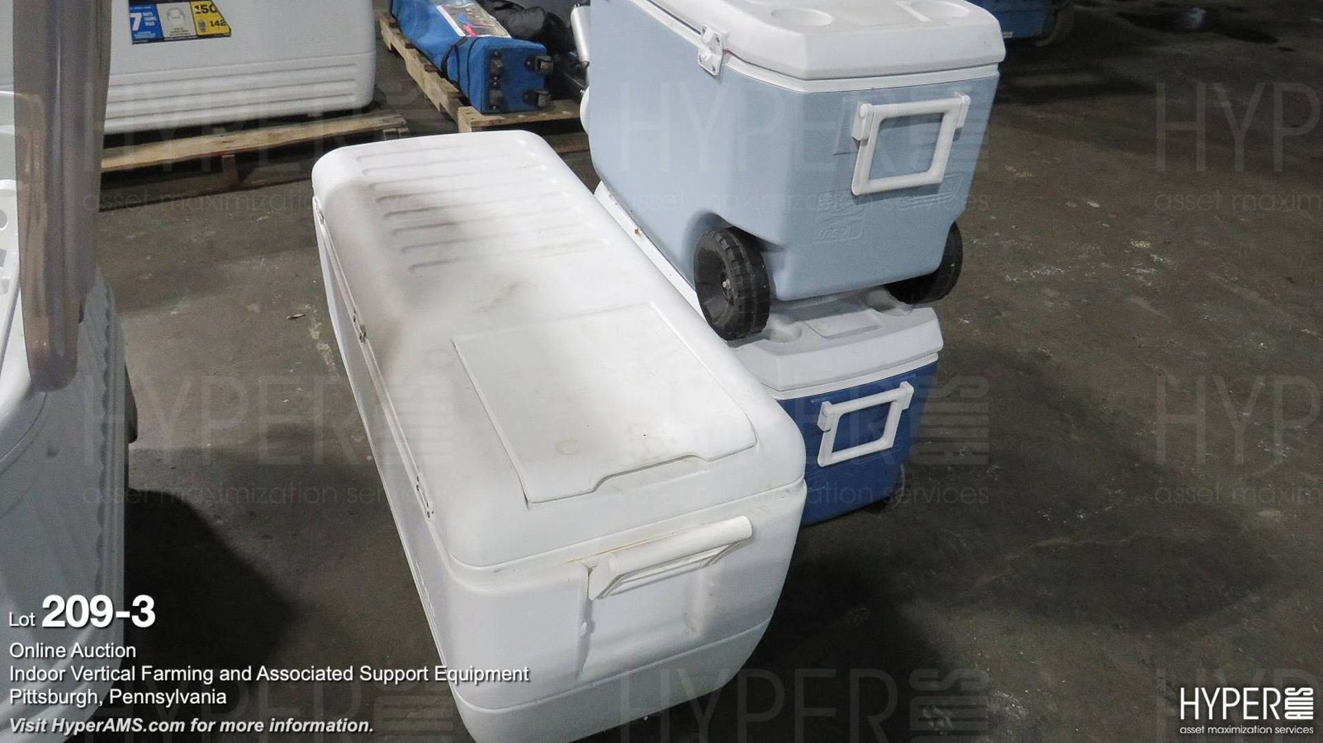 (lot) (4) Coolers - Image 3 of 4