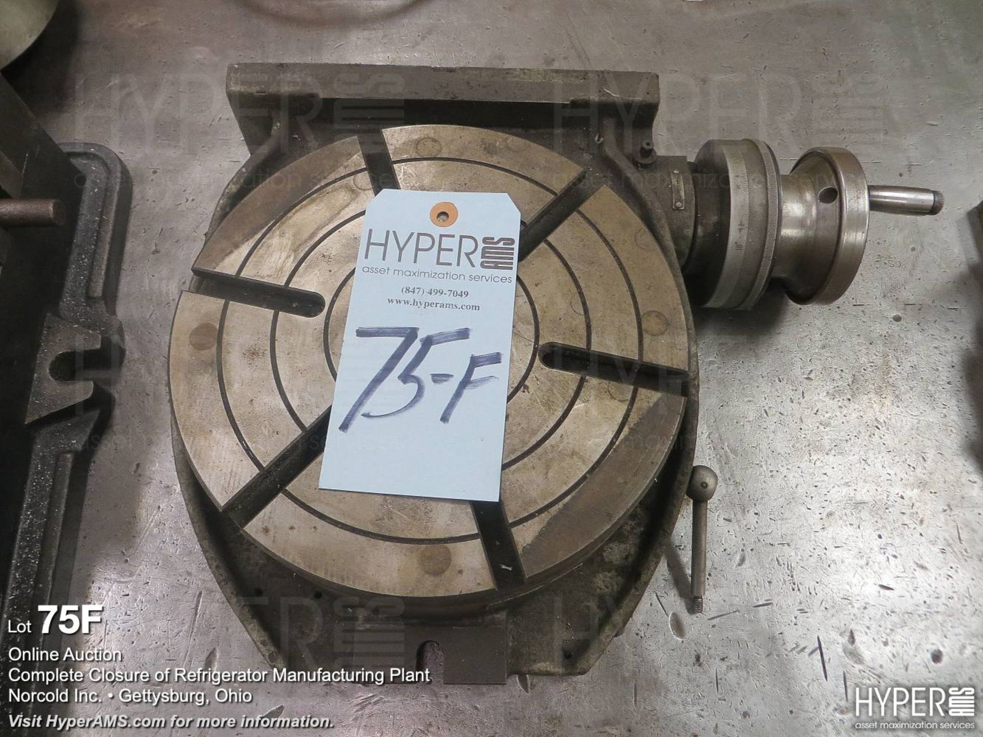 Phase II vertical/horizontal 10" rotary table