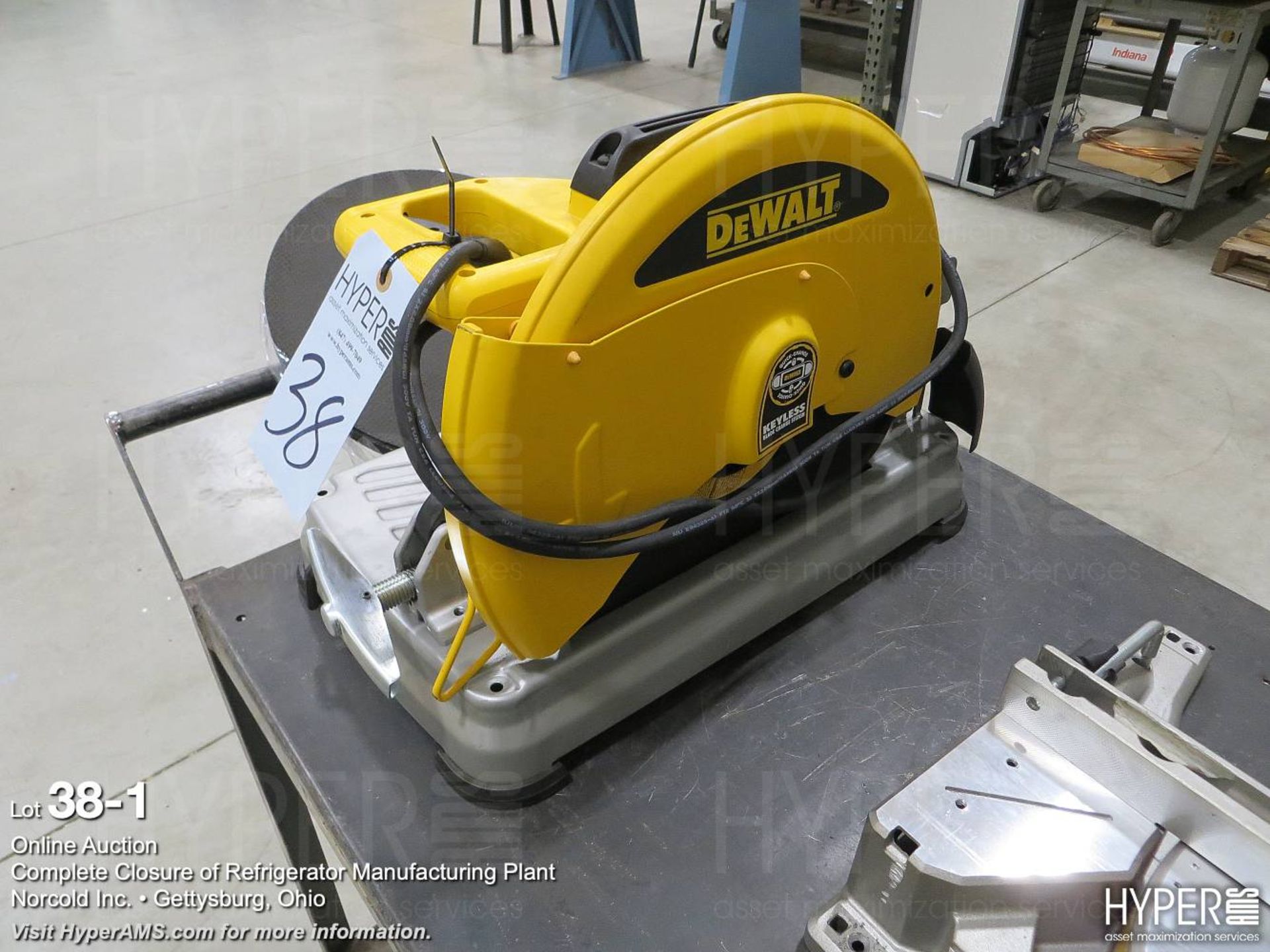 DeWalt D28715, 14" chop saw - Image 2 of 5