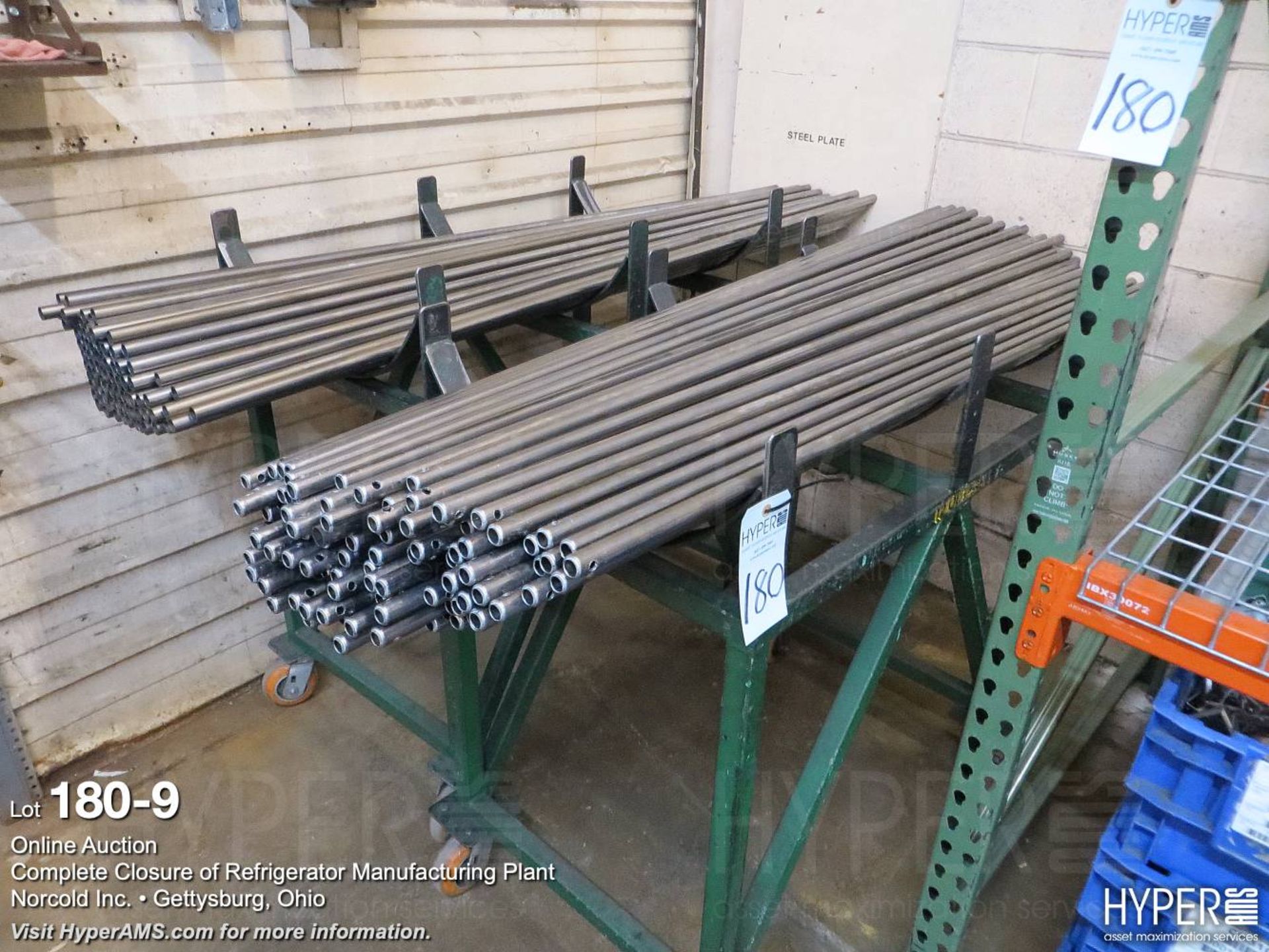 (lot) (5) rolling parts racks, carts, more - Image 10 of 18