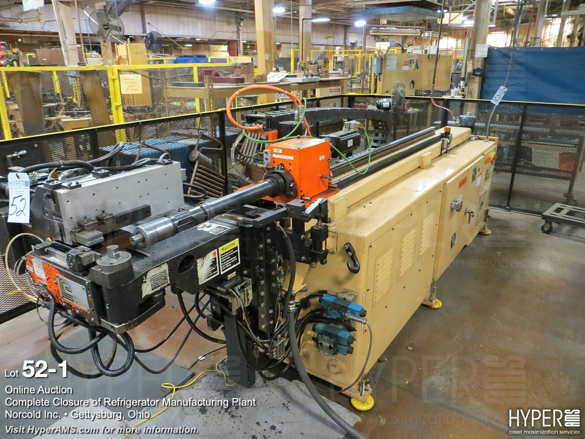 Eaton Leonard Vectorbend VB100 CNC tubing bender - Image 2 of 12