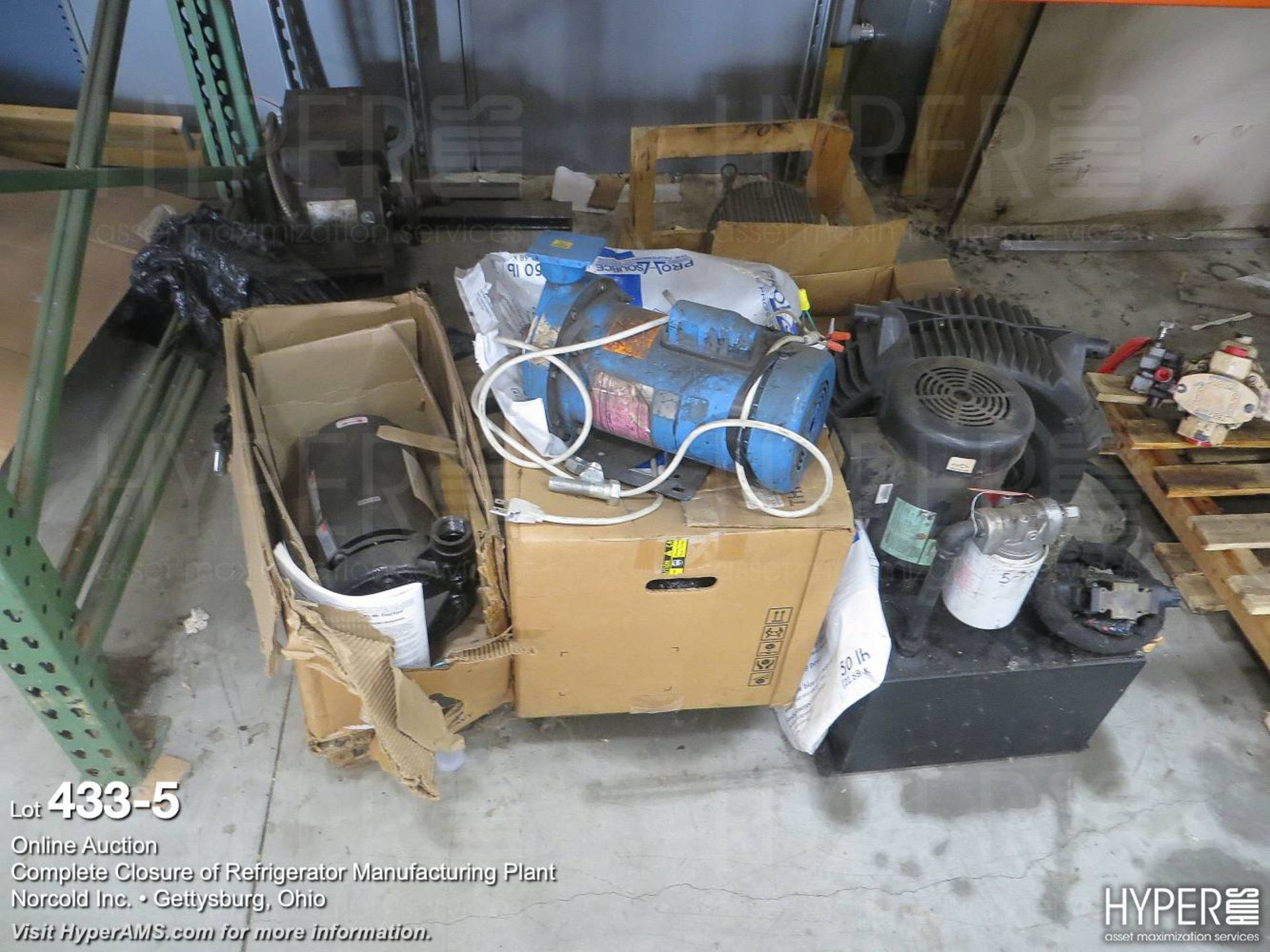 (2) sections pallet rack & contents misc items - Image 6 of 11