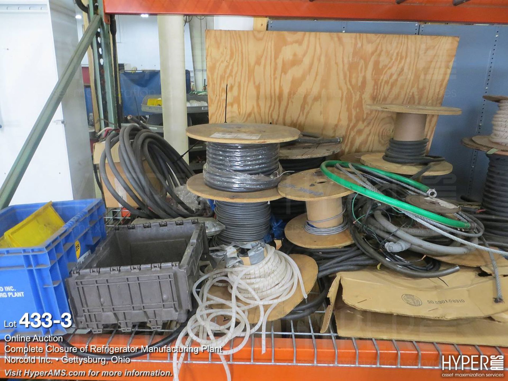 (2) sections pallet rack & contents misc items - Image 4 of 11