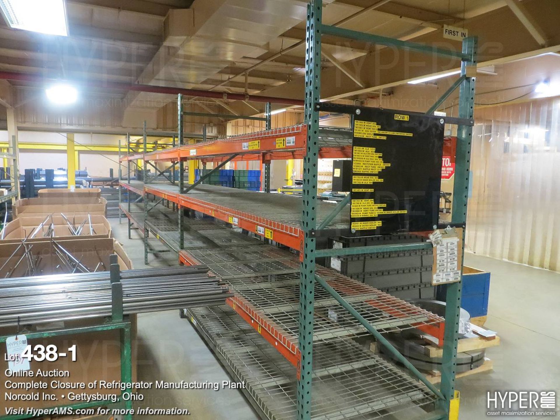 (24) sections pallet rack - Image 2 of 8