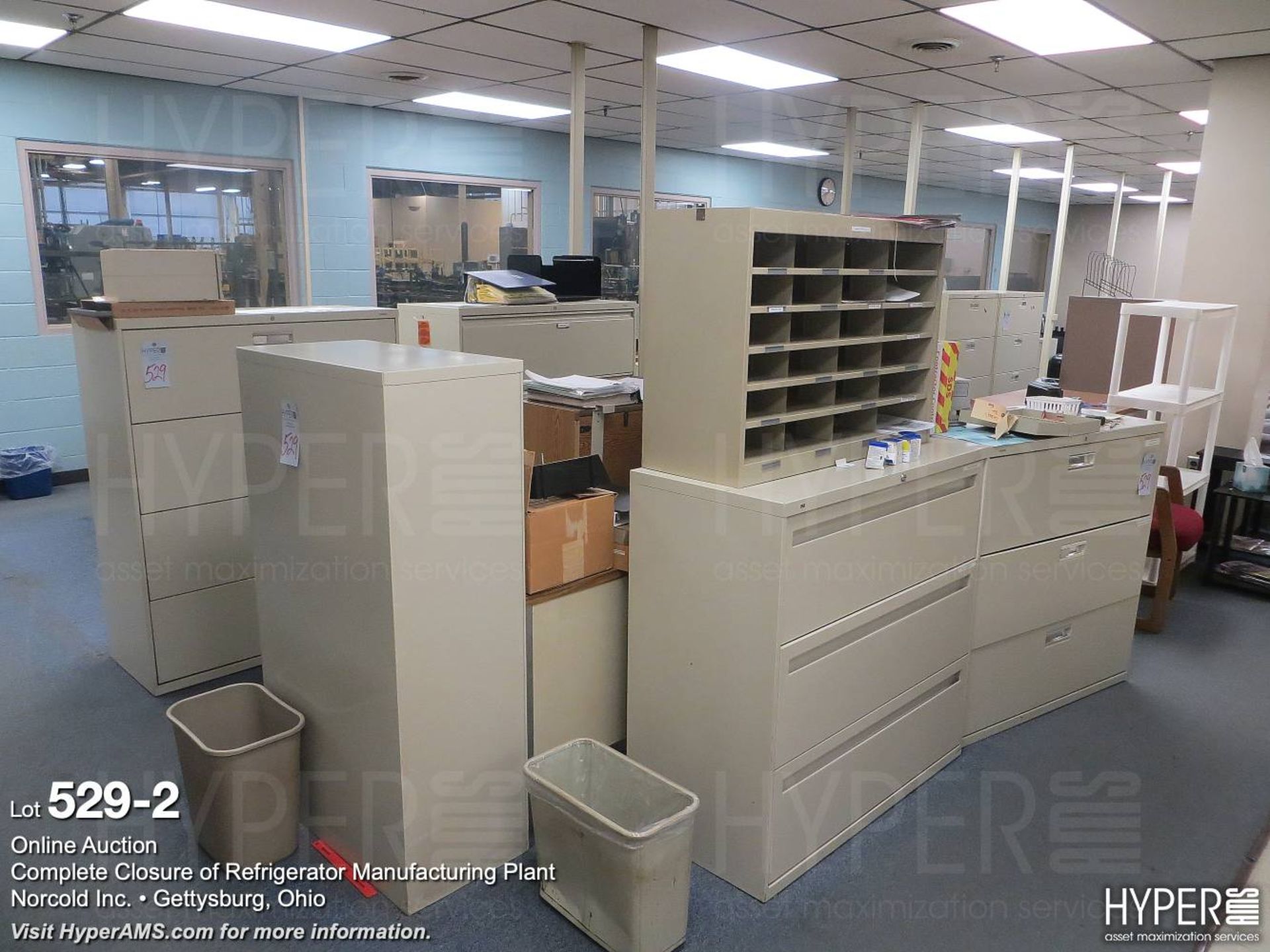 Common office area furniture, large lot - Image 3 of 12
