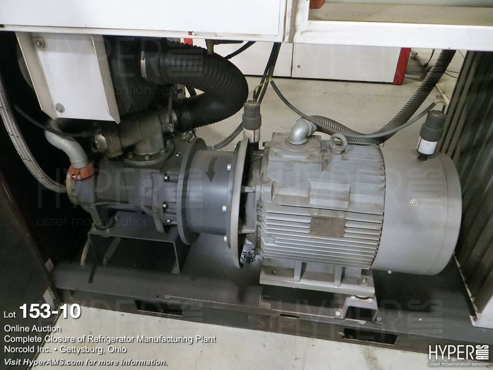 Gardner Denver 100hp air compressor L55 - Image 11 of 17